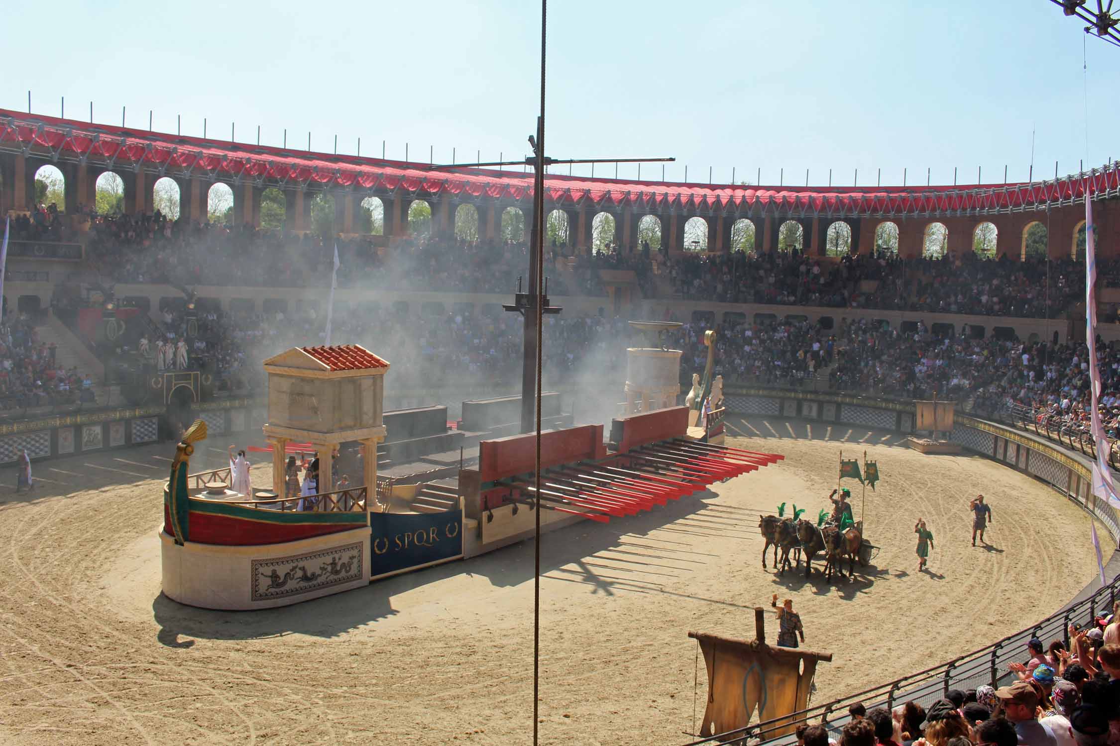 Puy du Fou, le Signe du triomphe, arène