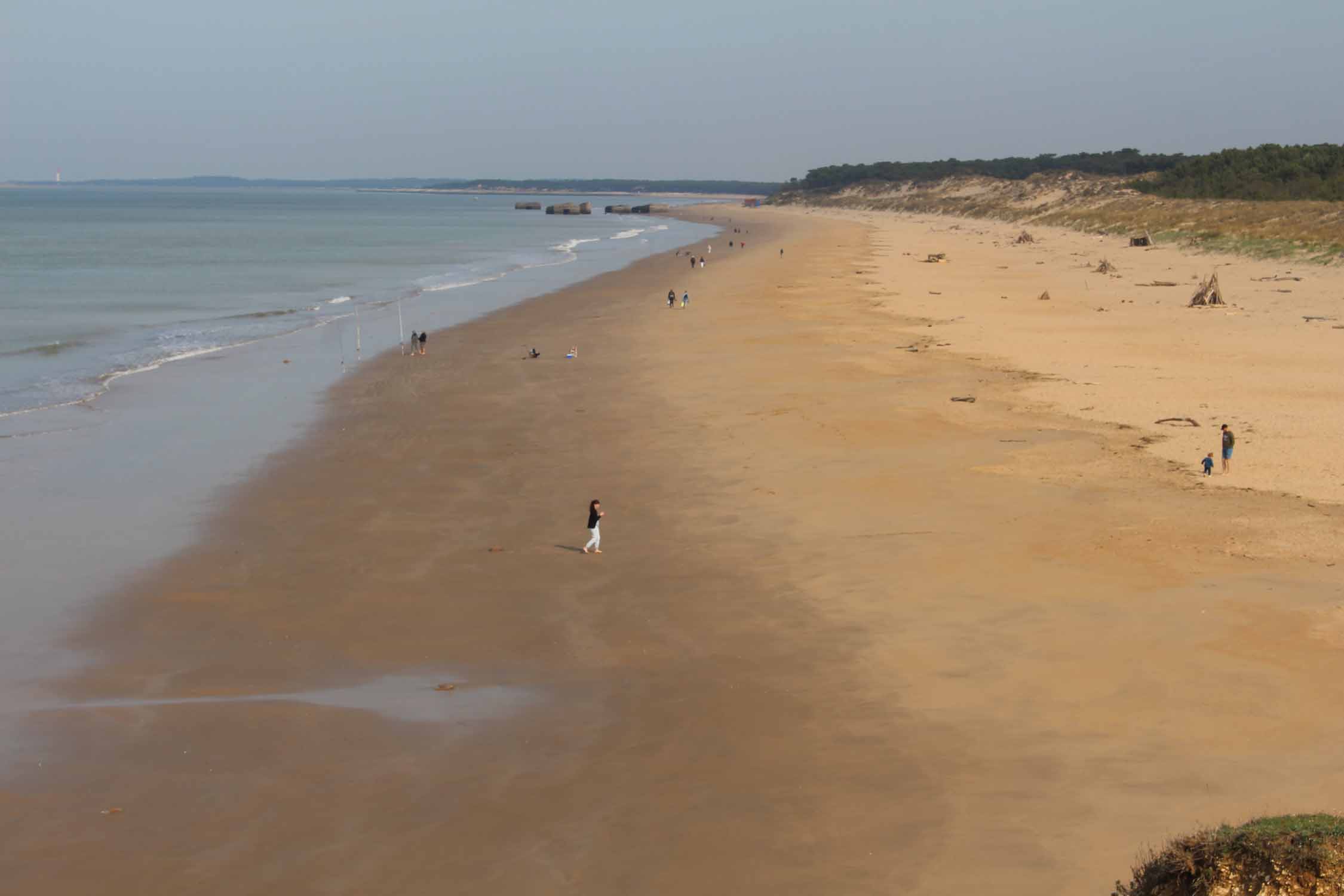 Saint-Palais-sur-Mer, la Grande-Côte, plage