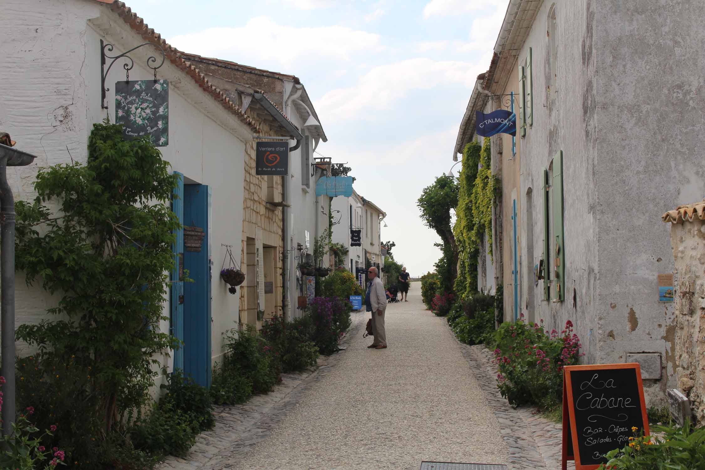 Talmont-sur-Gironde, ruelle typique