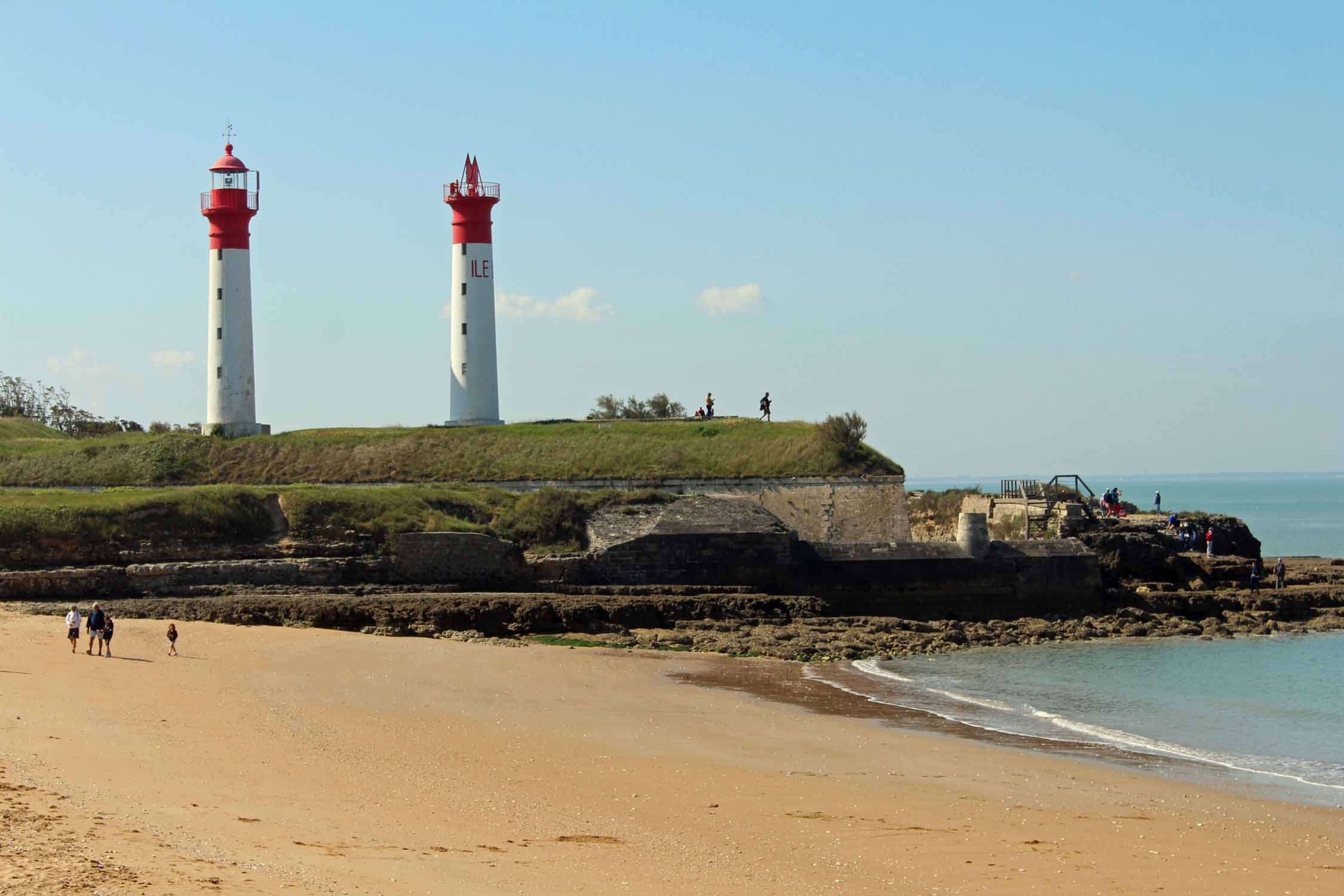 Ile d'Aix, les phares