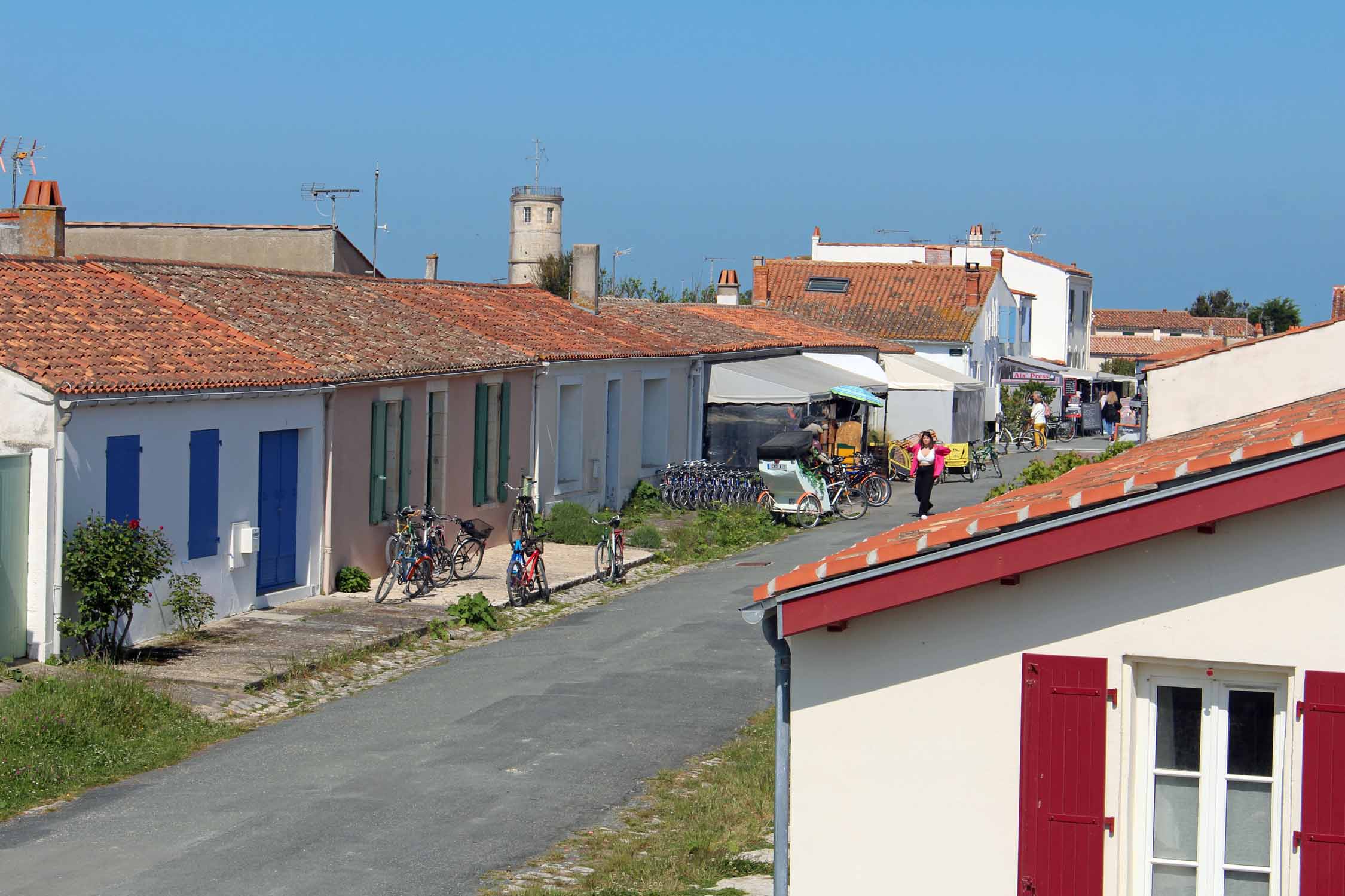 Ile d'Aix, maisons typiques