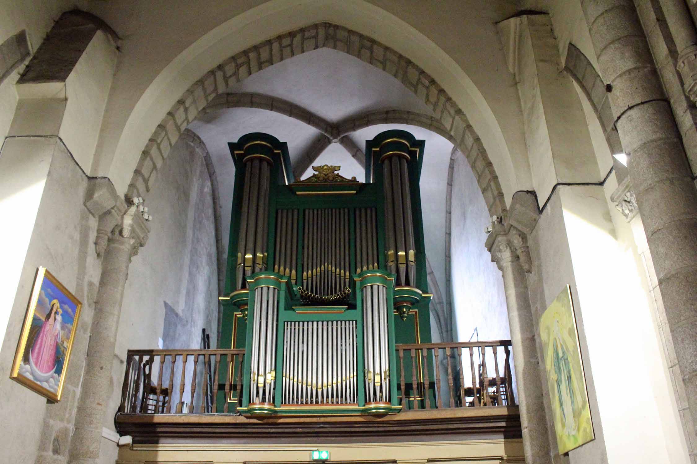 Guéret, église Saint-Pierre-et-Saint-Paul, orgue