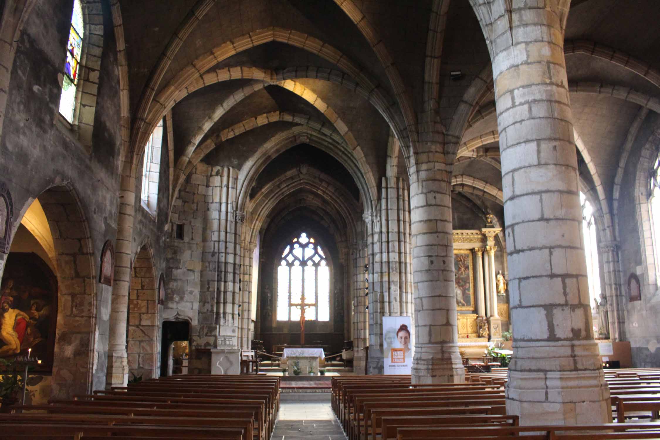 Montluçon, église Notre-Dame, intérieur