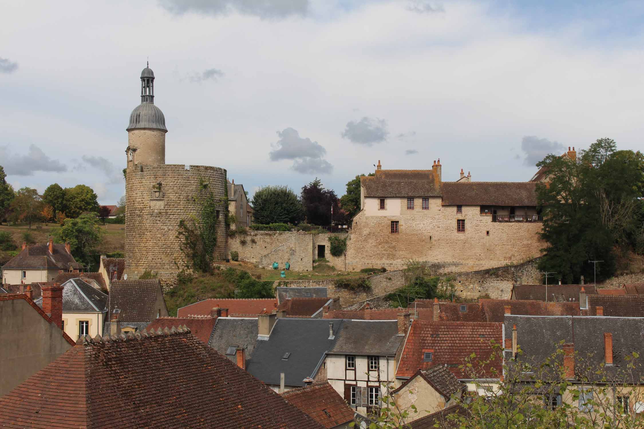 Bourbon-l'Archambault, forteresse