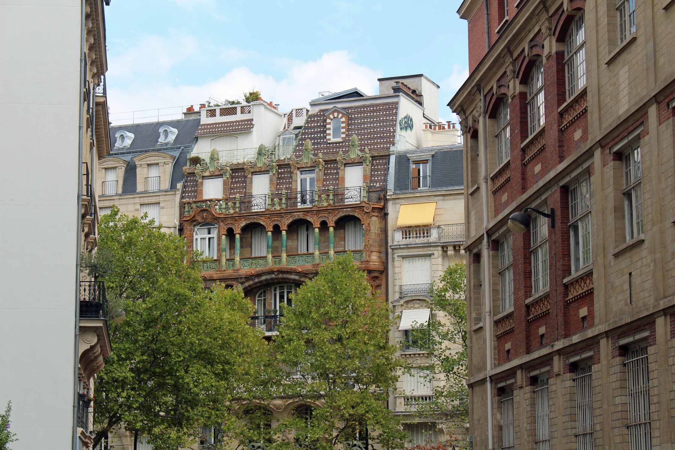 Paris, immeuble Lavirotte