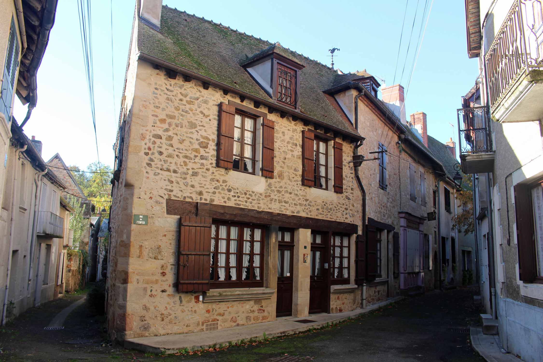 Hérisson, Allier, ruelles