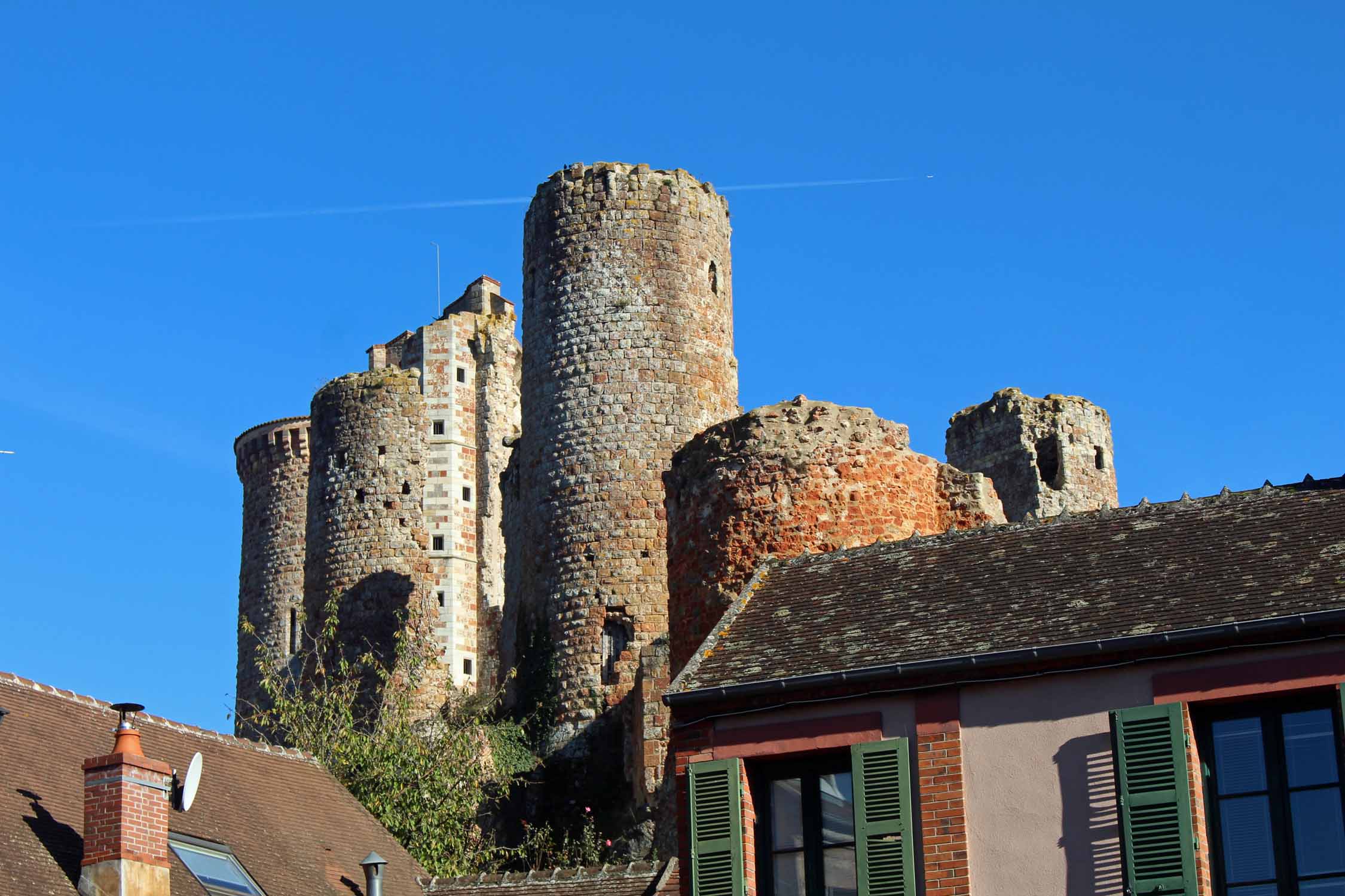 Hérisson, Allier, château-fort