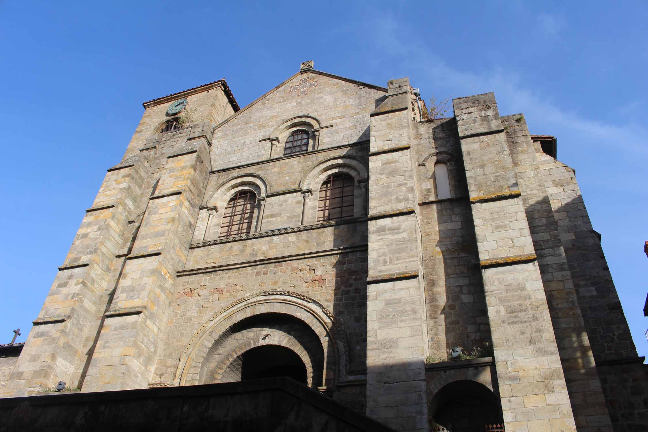 Thiers, église Saint-Genès, façade