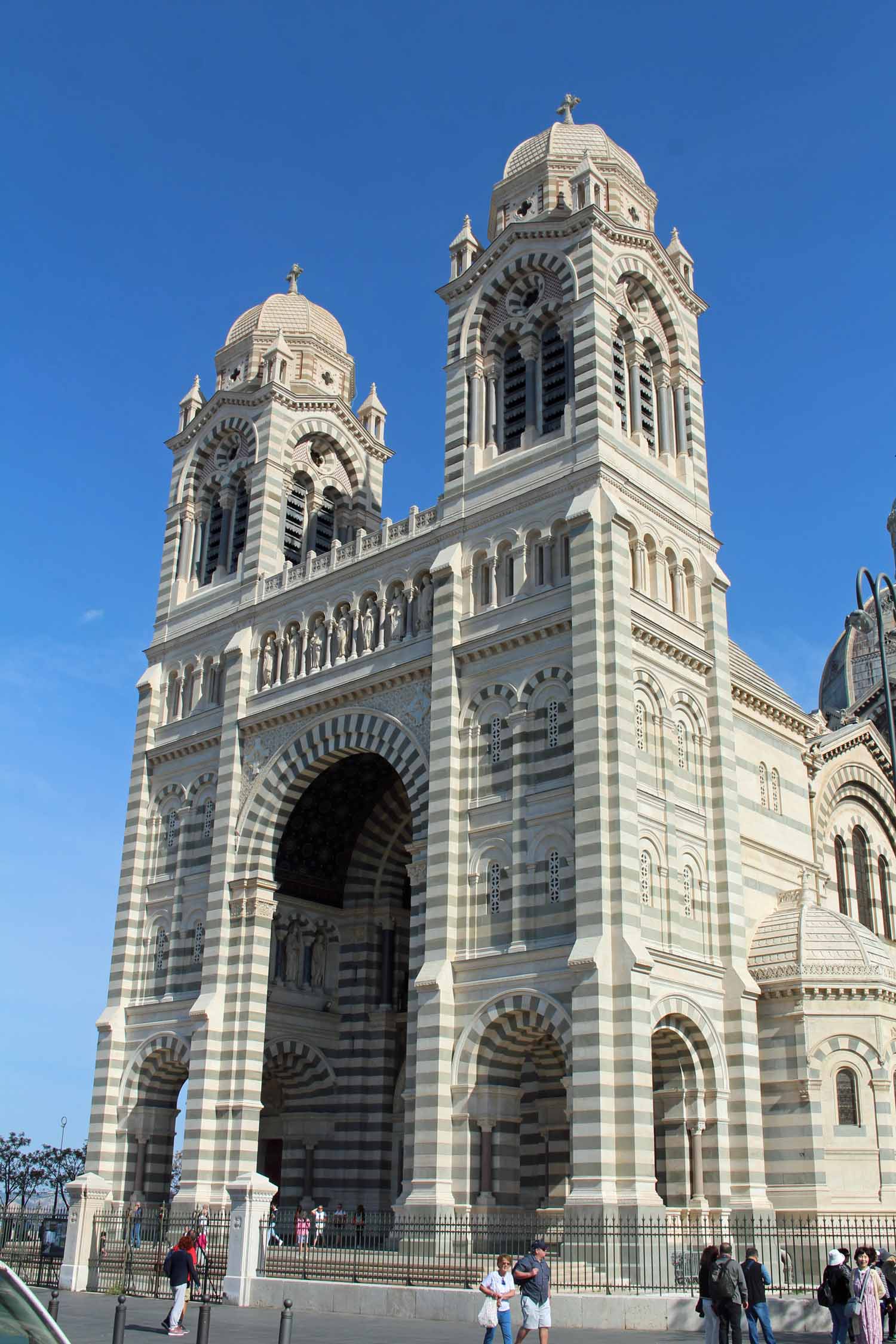 Marseille, cathédrale la Major, façade