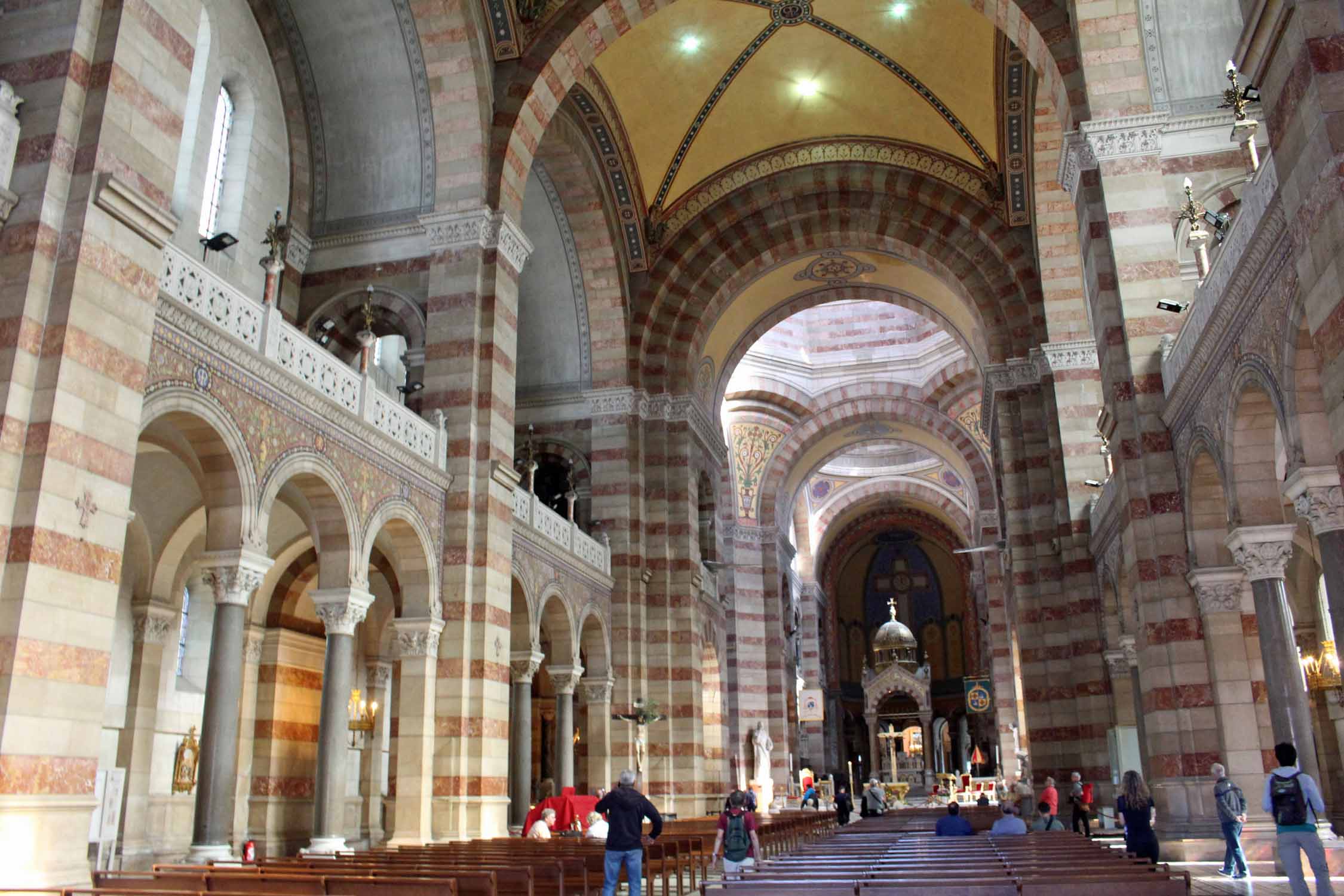 Marseille, cathédrale la Major, intérieur