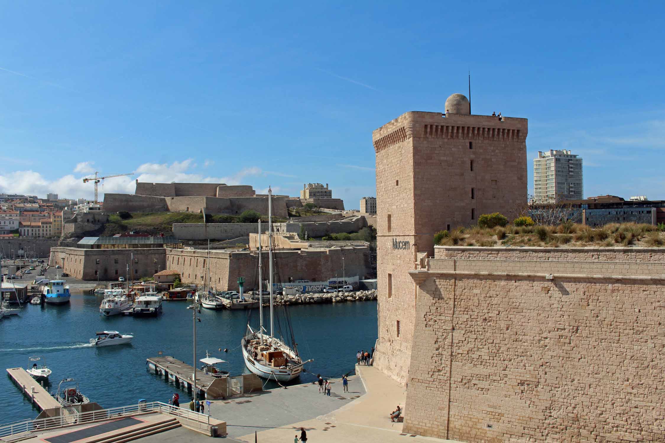 Marseille, fort Saint-Jean