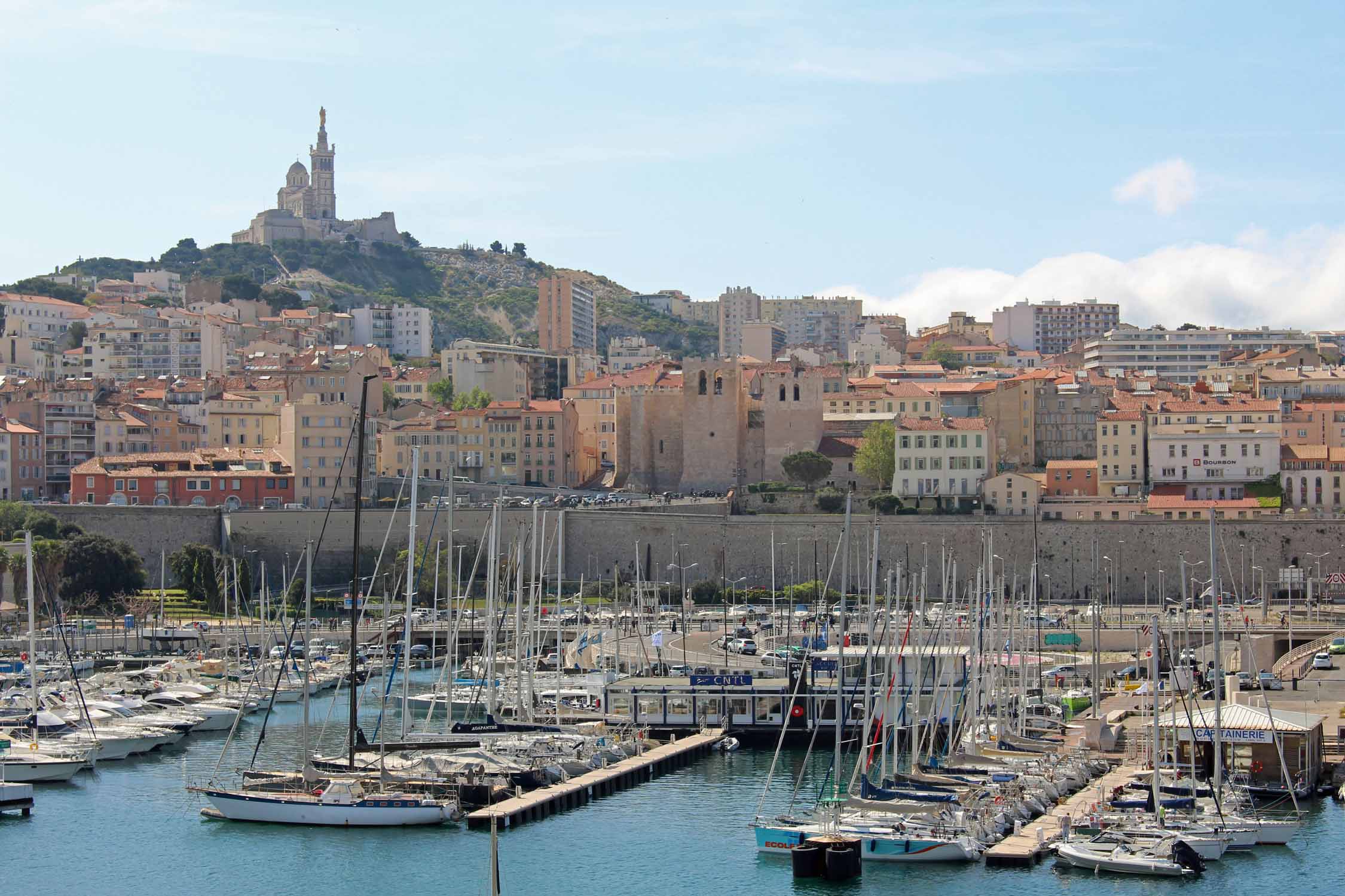 Marseille, le Vieux-Port, paysage