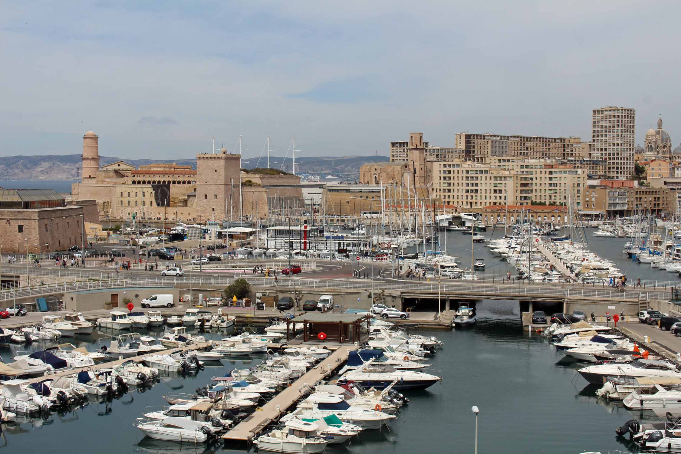 Marseille, fort Saint-Jean, port