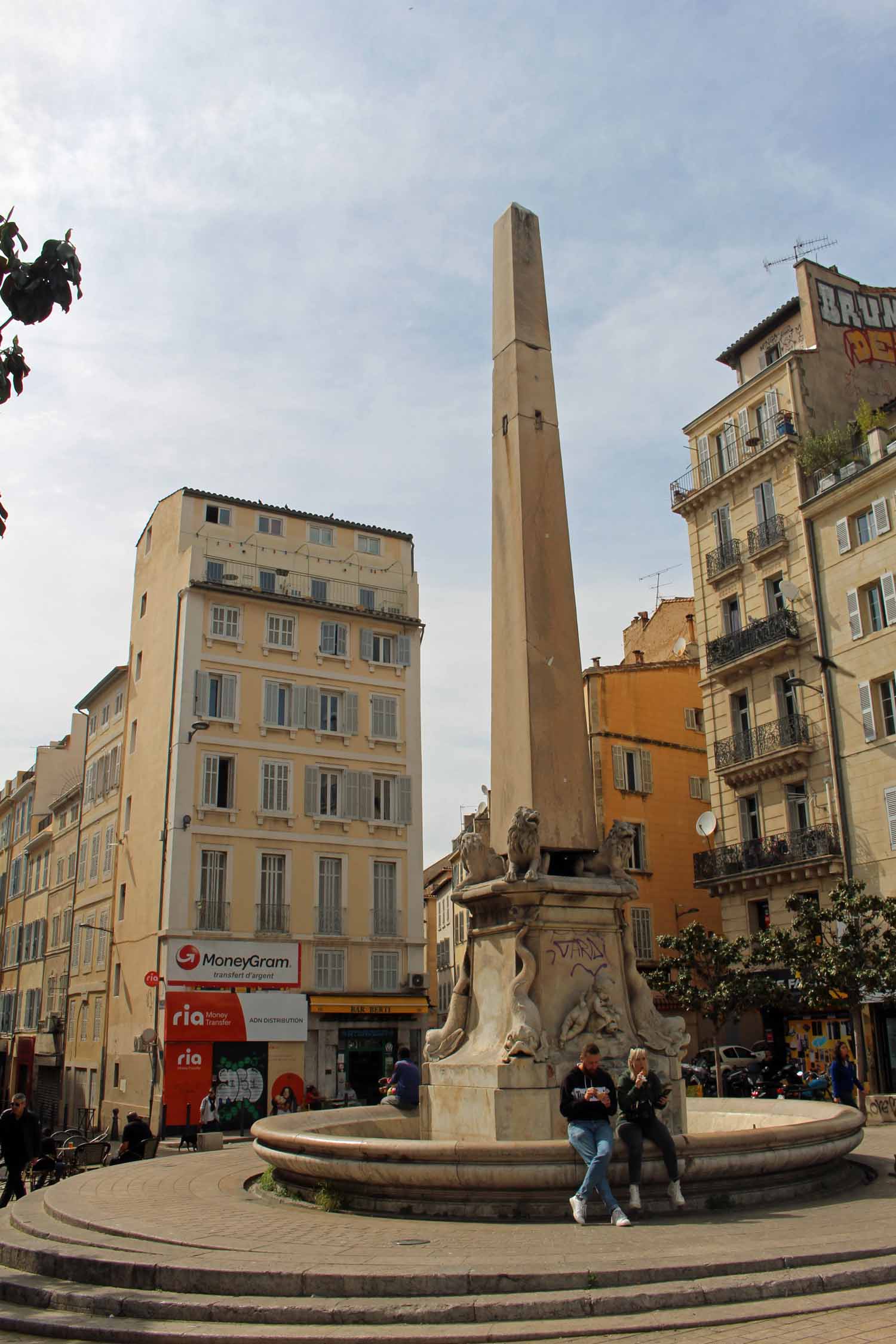 Marseille, fontaine Fossati