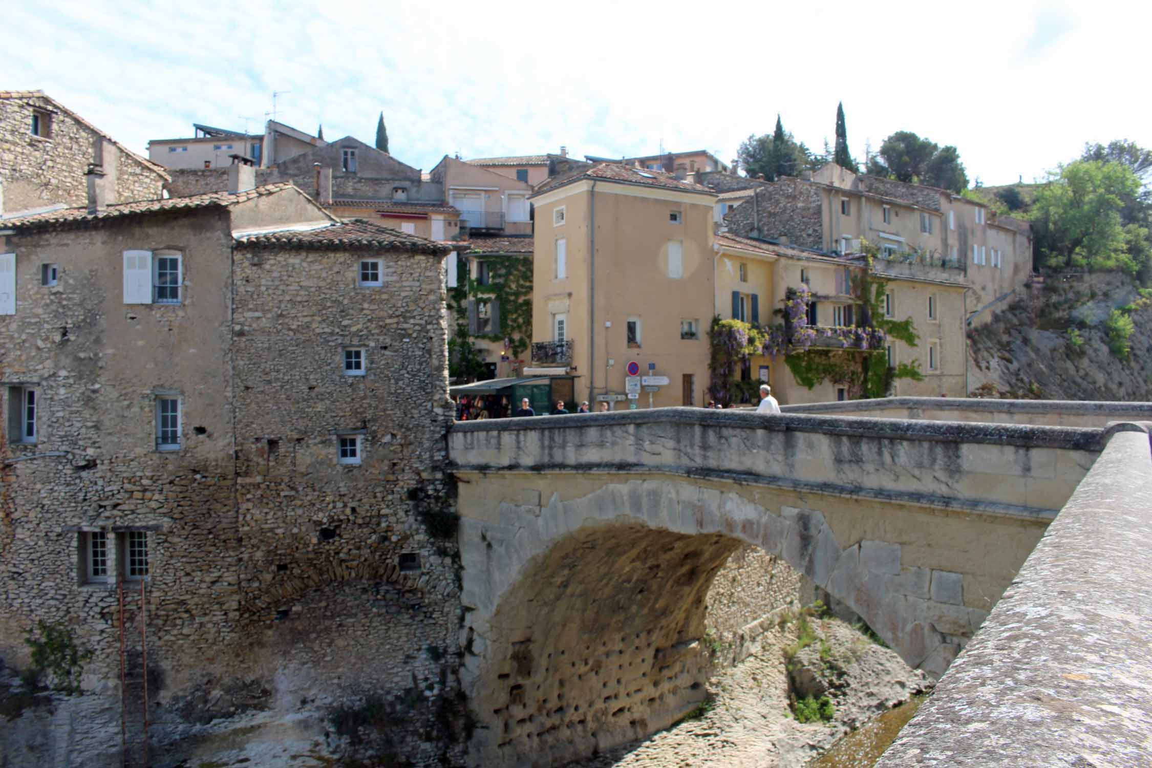 Vaison-la-Romaine, pont romain, Ouvèze