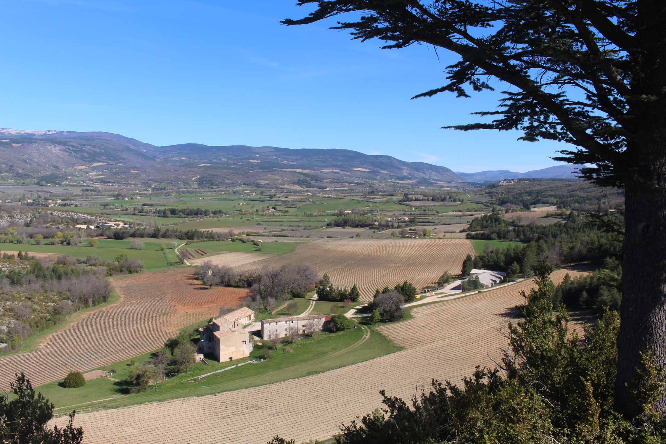 Paysage, Haut-Vaucluse