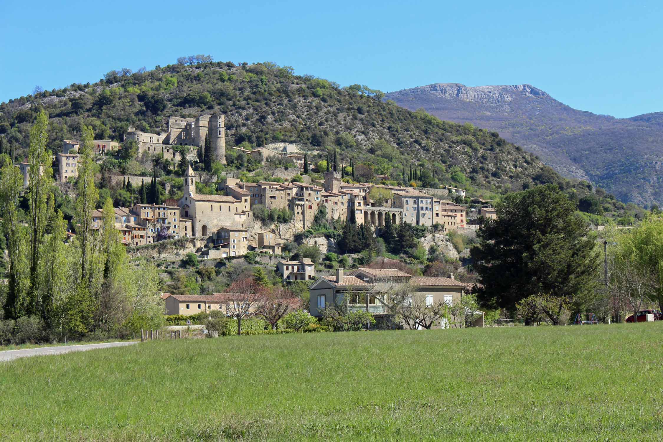 Montbrun-les-Bains, paysage