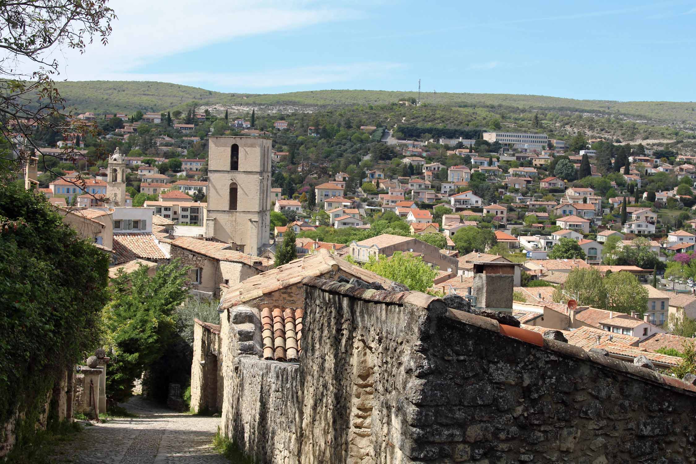 Forcalquier, forteresse, paysage