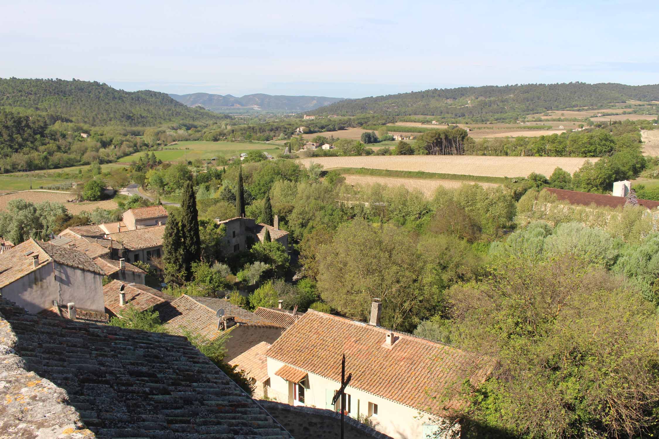 Ansouis, paysage