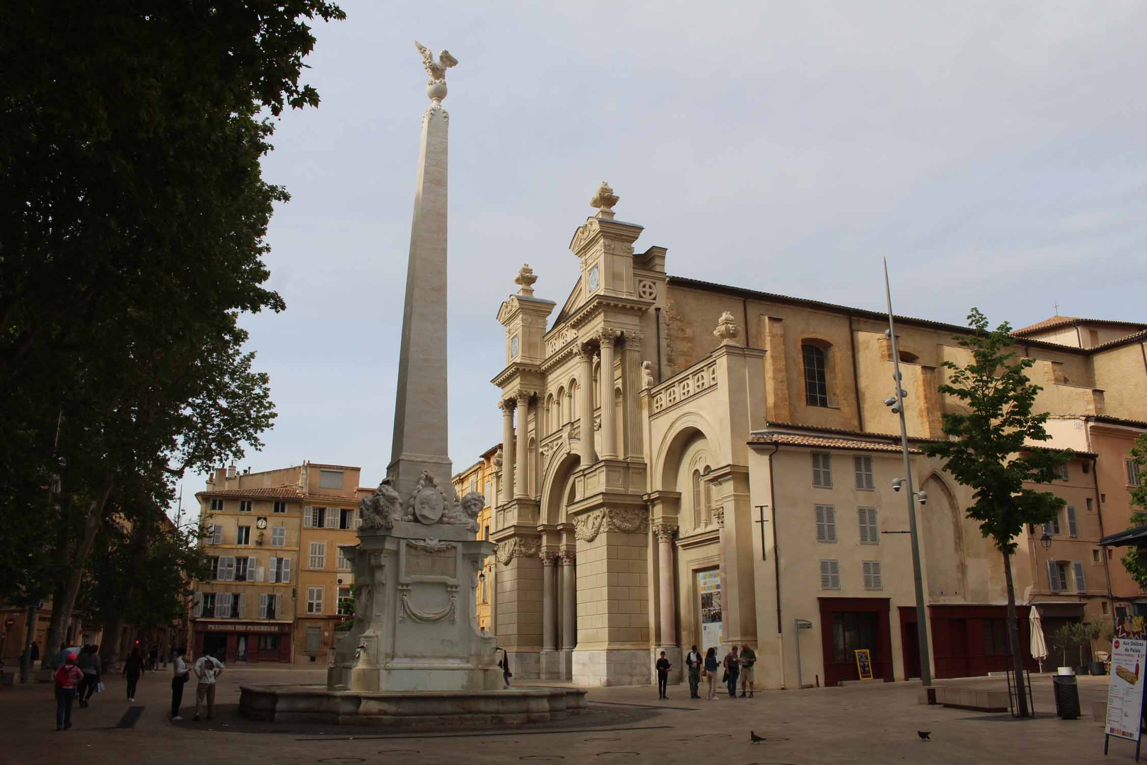 Aix-en-provence, fontaine des Prêcheurs