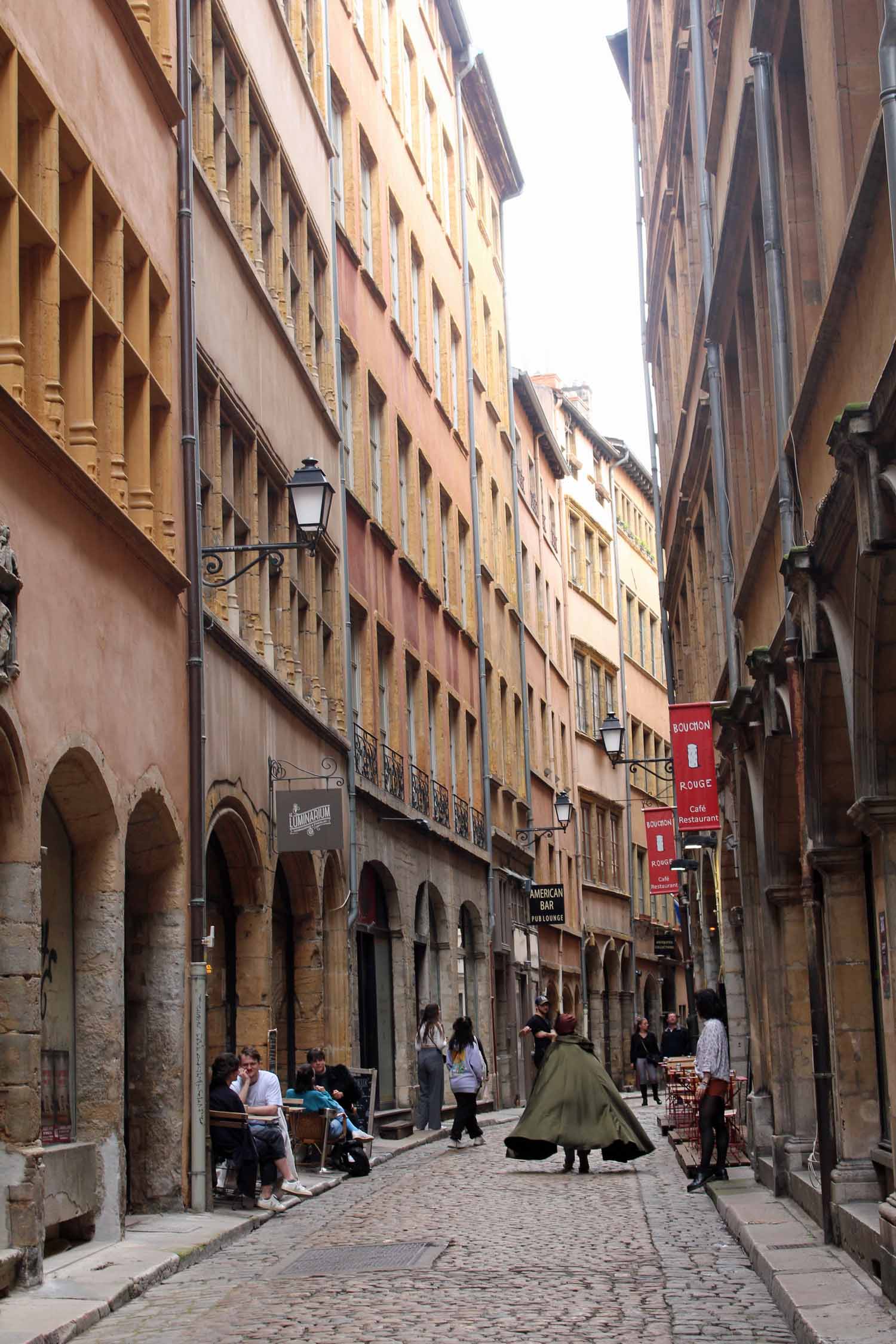 Lyon, rue Saint-Jean, façades