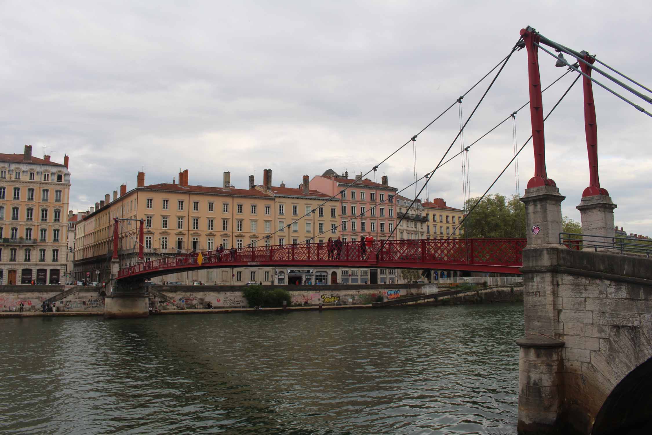 Lyon, passerelle Saint-Georges