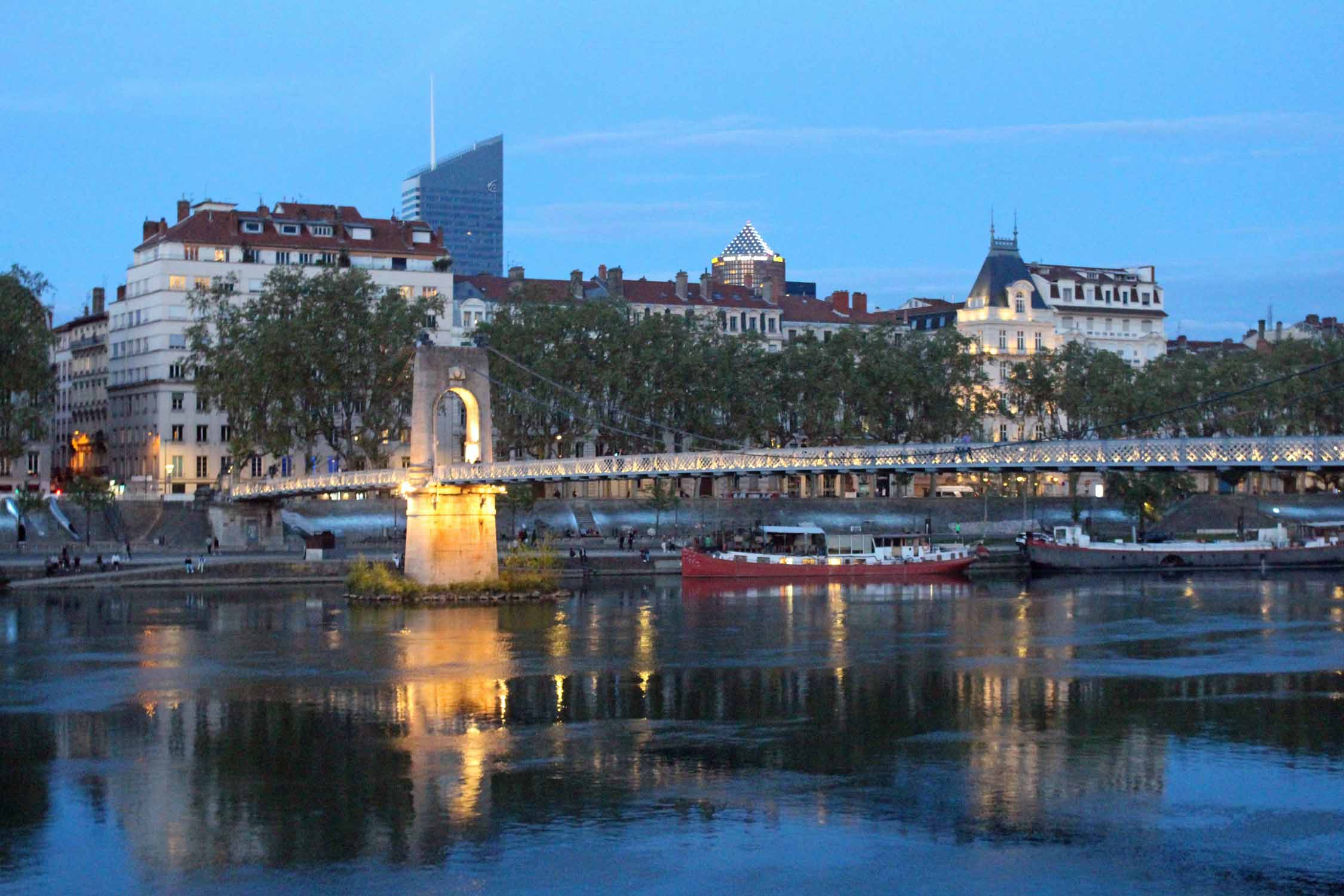 Lyon, passerelle du Collège