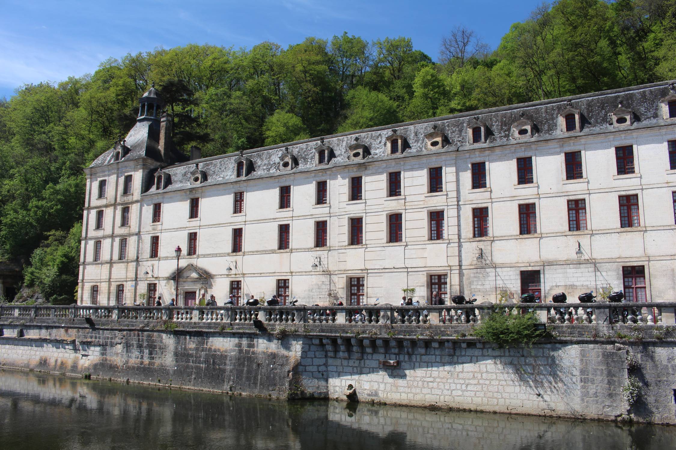 Abbaye de Brantôme, façade