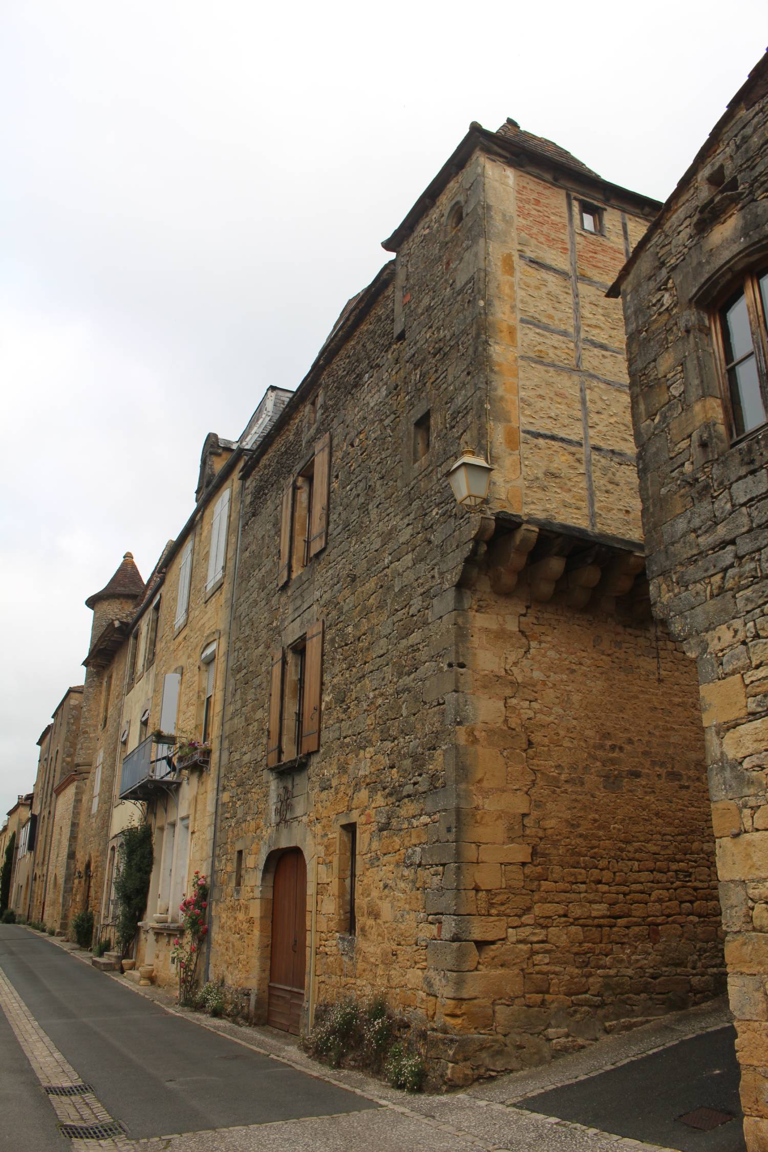 Villefranche-du-Périgord, maison typique