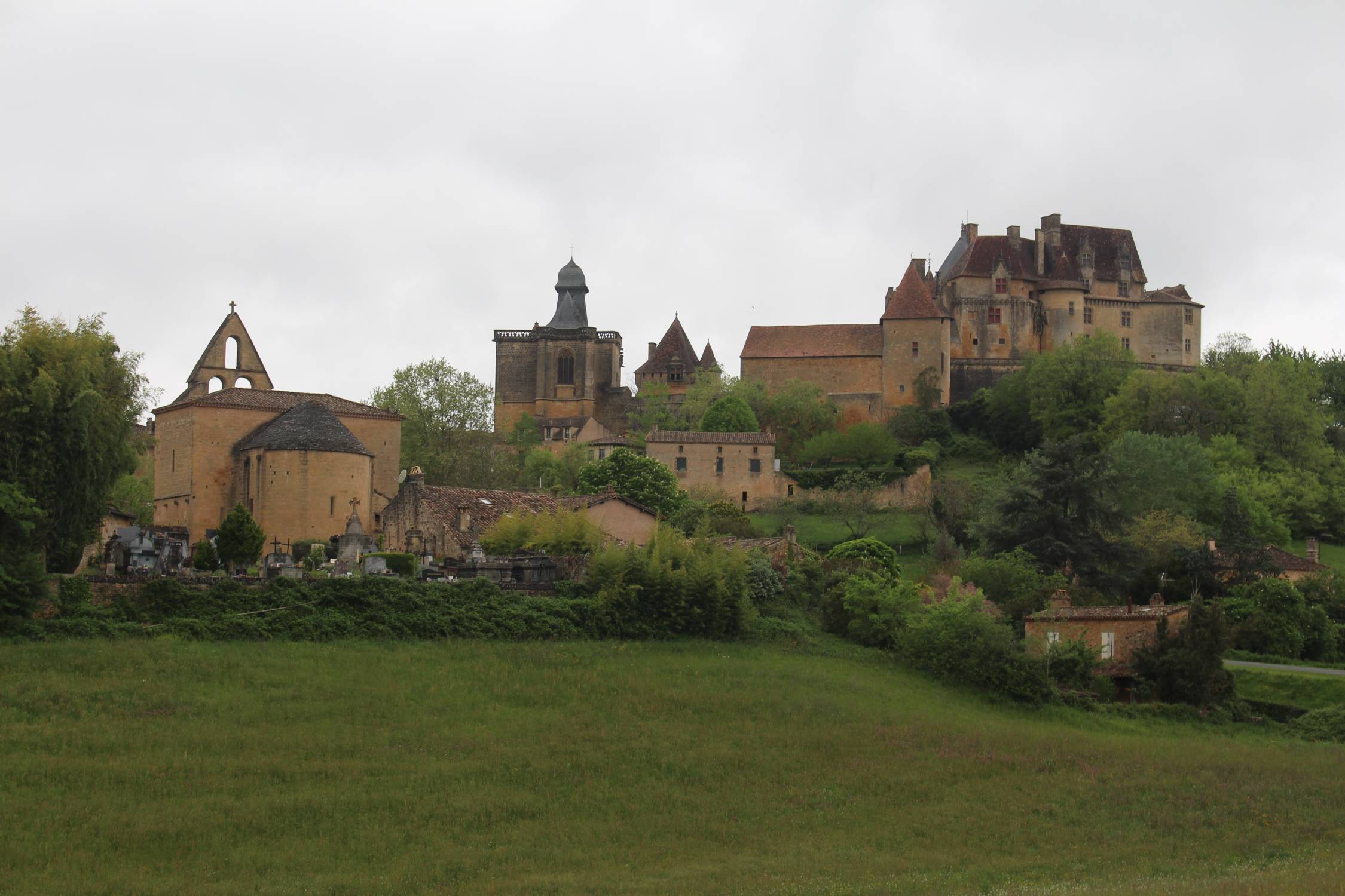 Château de Bonaguil, panorama