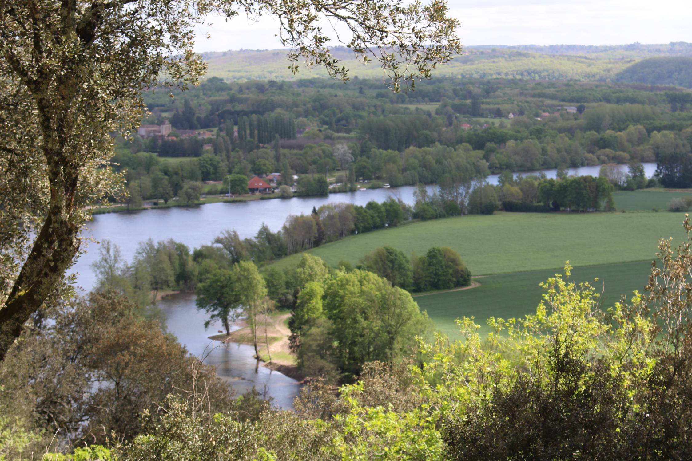 Cingle de Trémolat, paysage