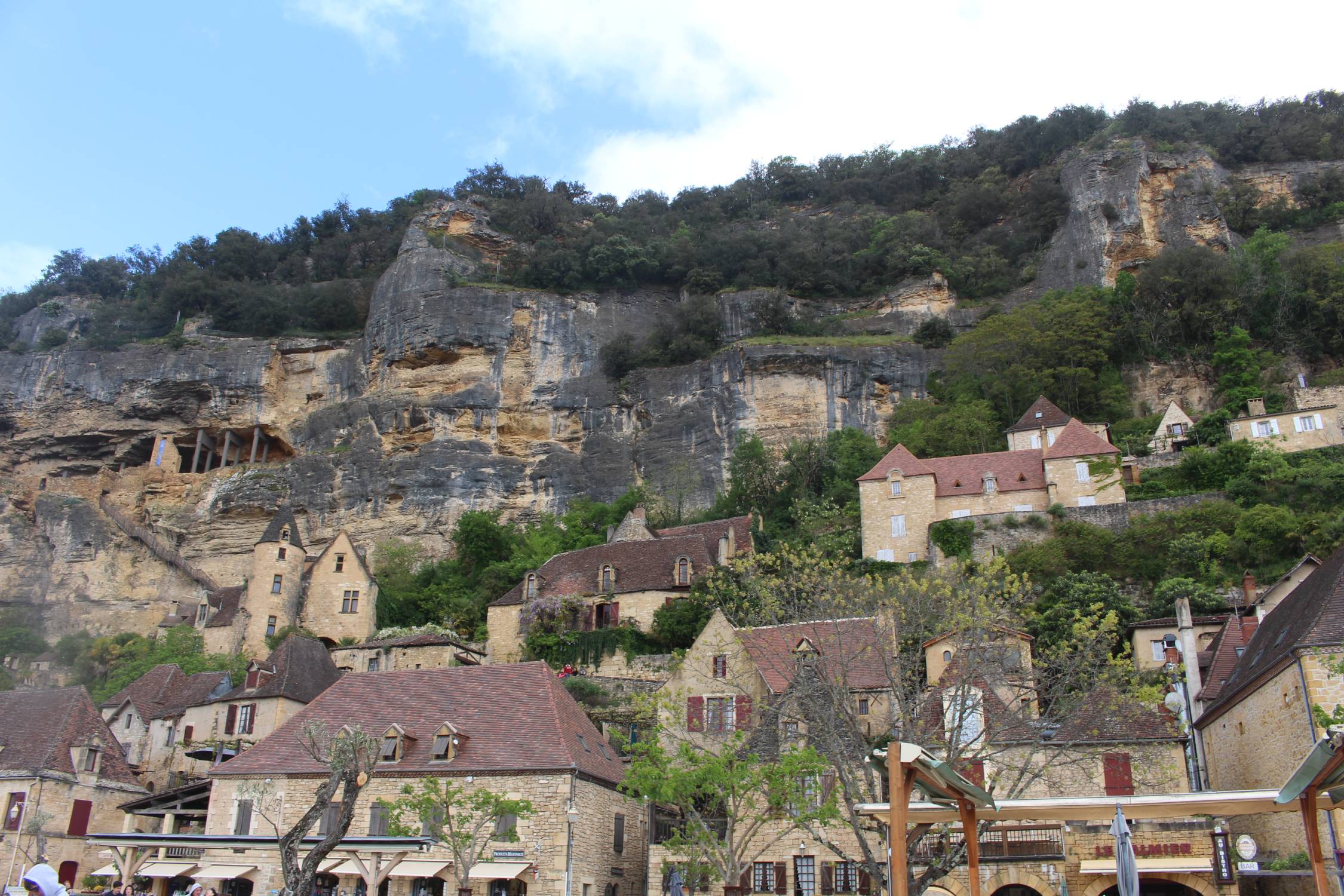 La Roque-Gageac, maisons