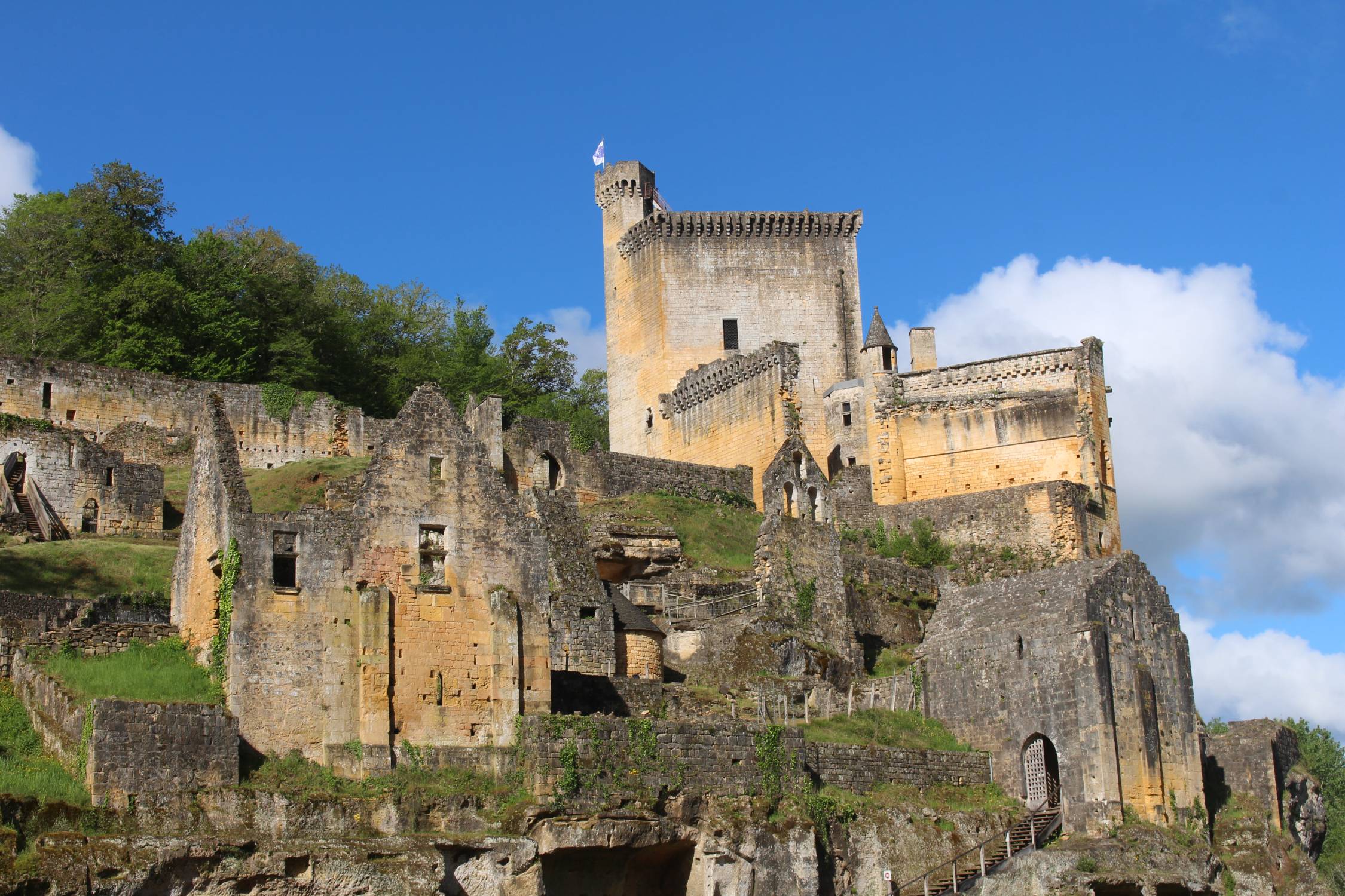 Château de Commarque, ruines