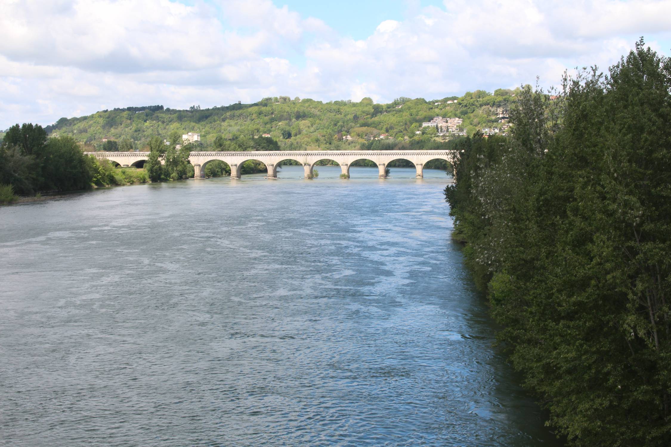 Agen, pont-canal Garonne