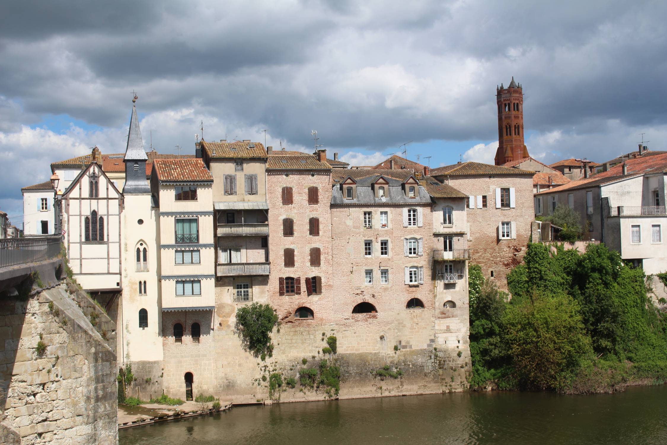 Villeneuve-sur-Lot, façades