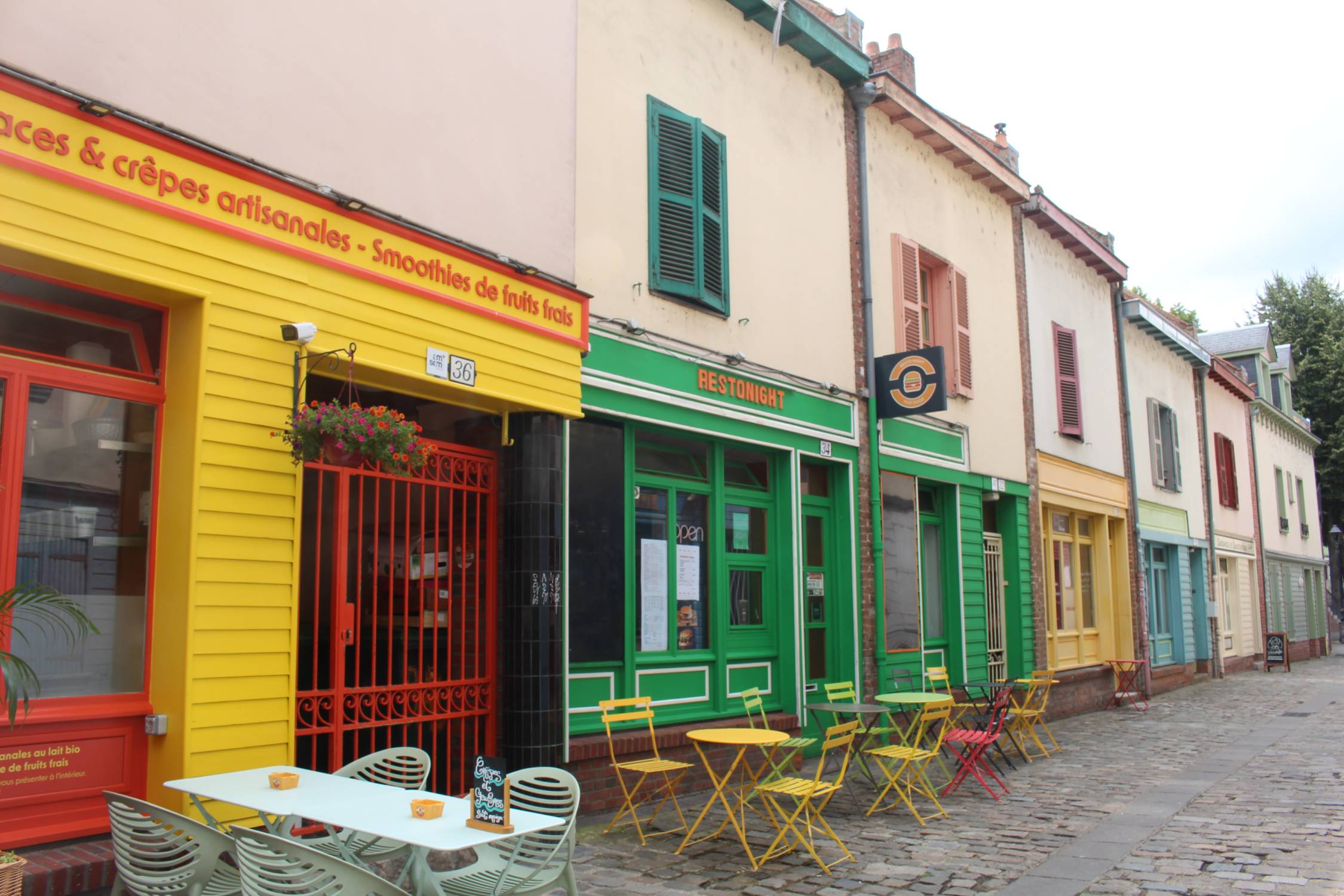 Amiens, maisons du quartier Saint-Leu