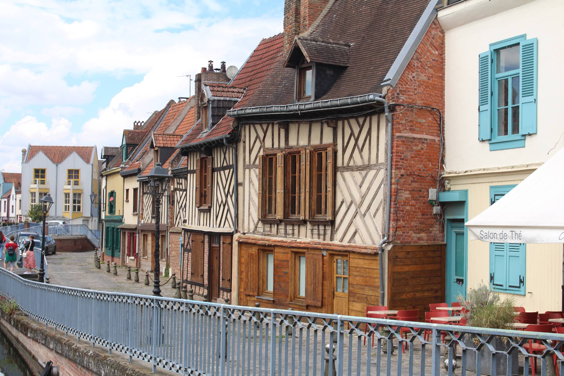 Amiens, maisons à colombage
