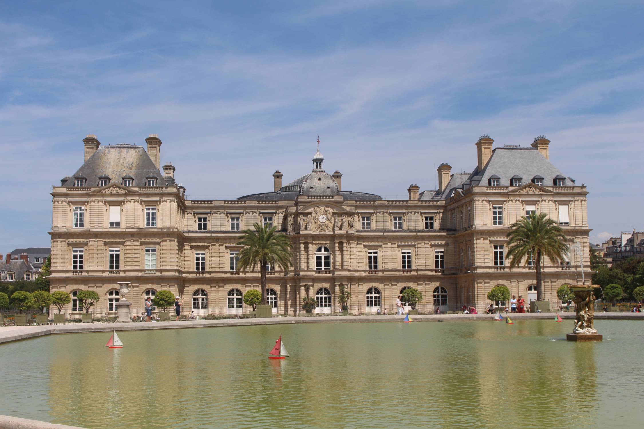 Paris, palais du Luxembourg, bassin