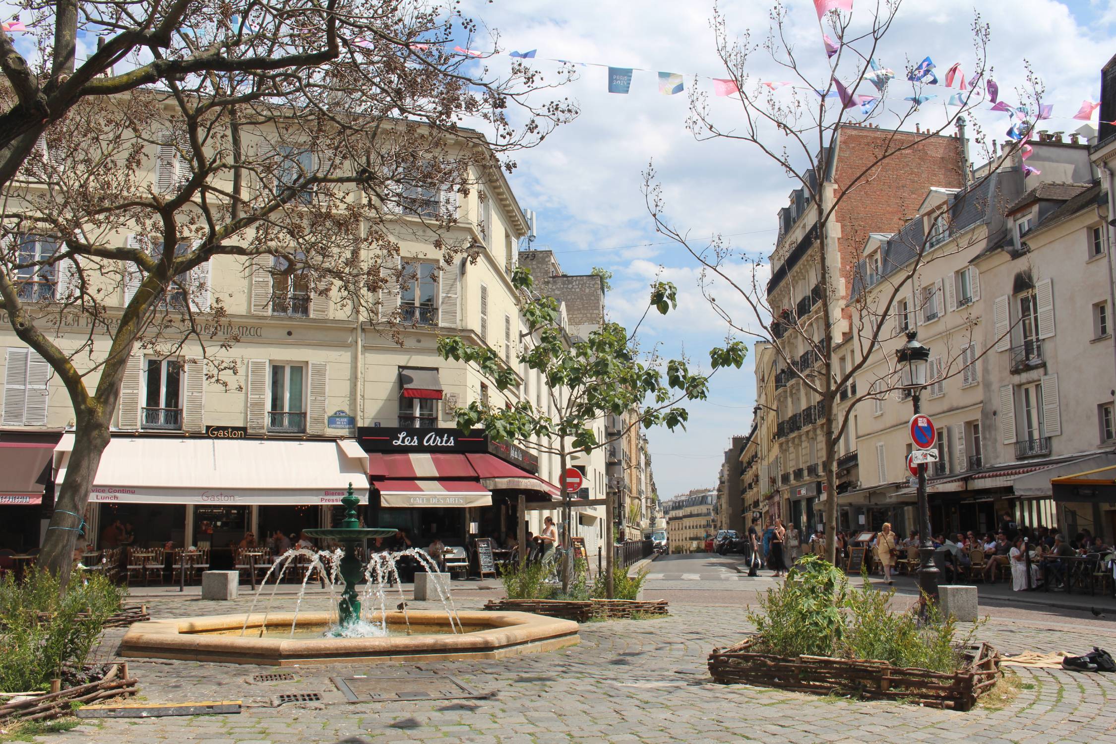 Paris, place de la Contrescarpe
