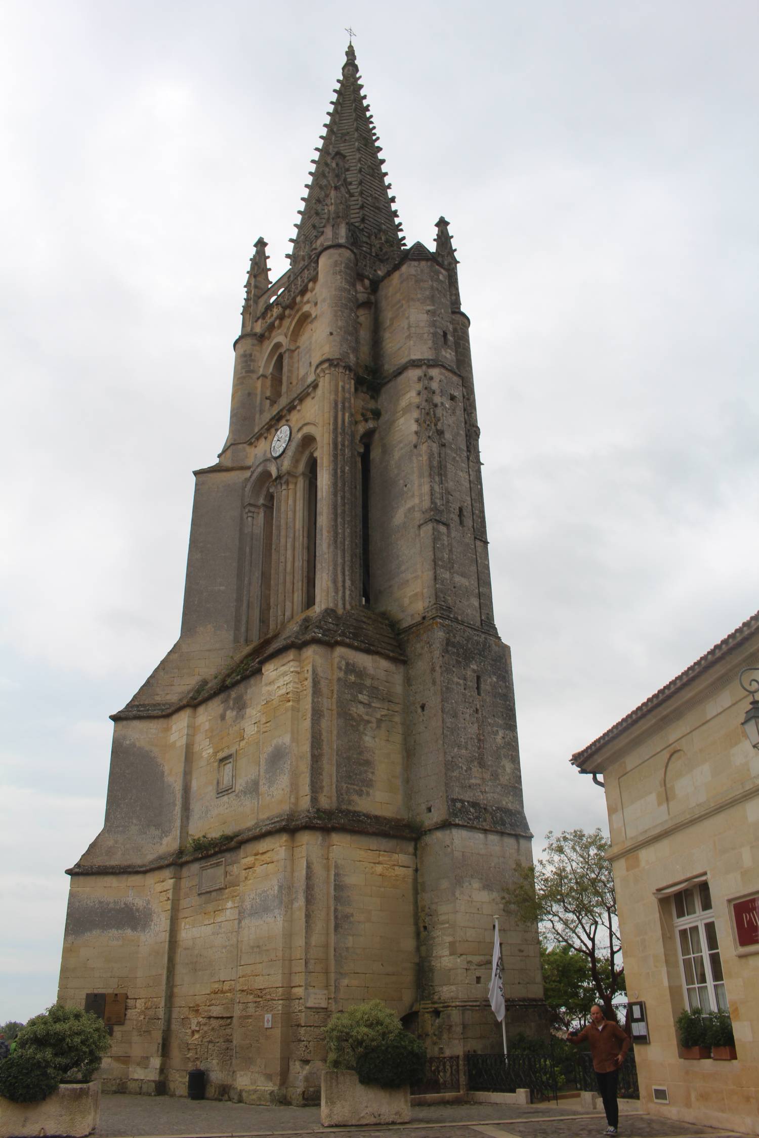 Saint-Emilion, église, clocher