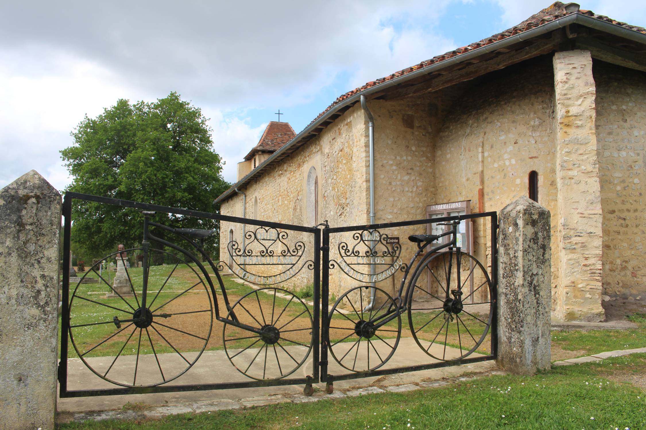 Landes, chapelle Notre-Dame-des-Cyclistes