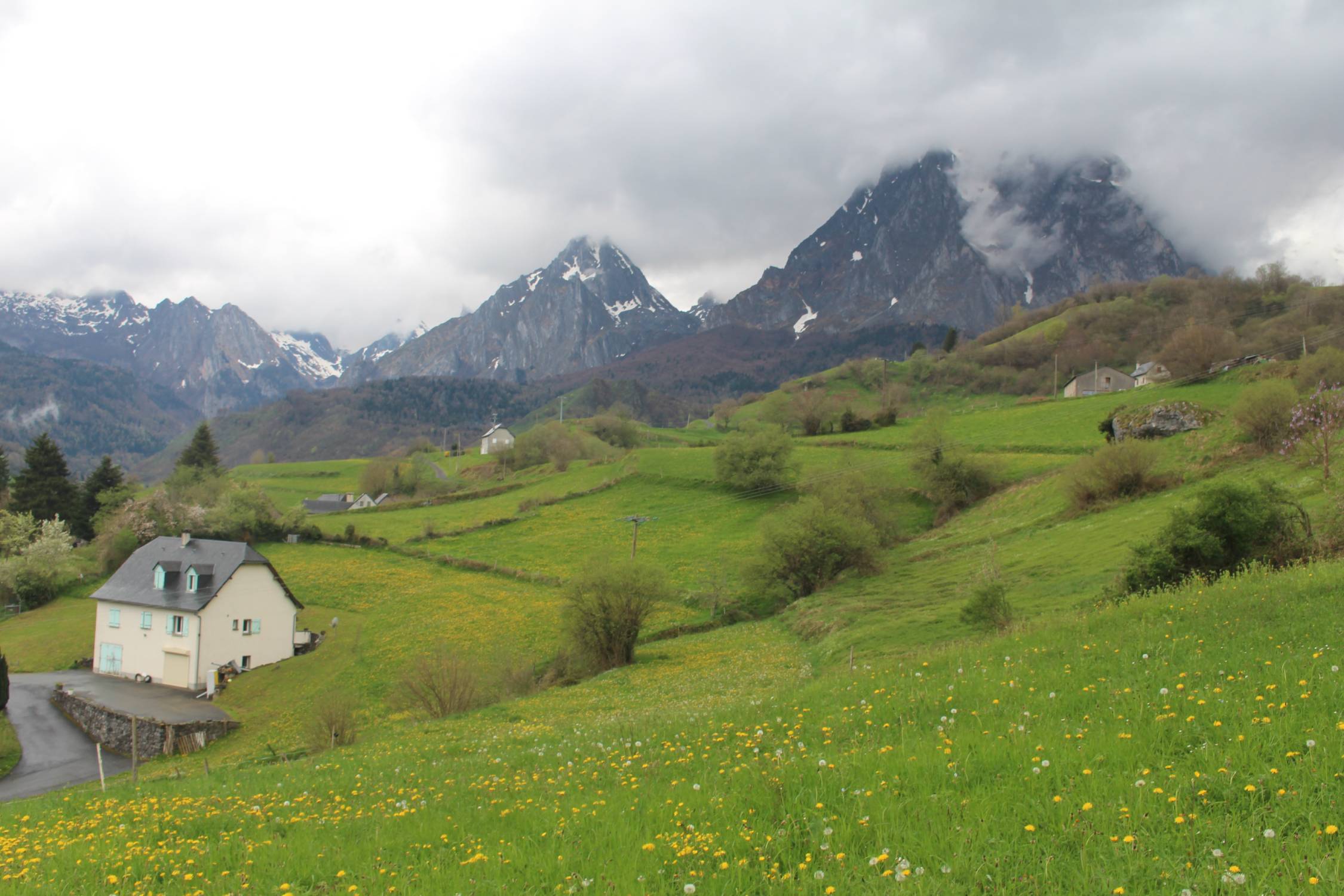 Vallée d'Aspe, Lescun, montagnes