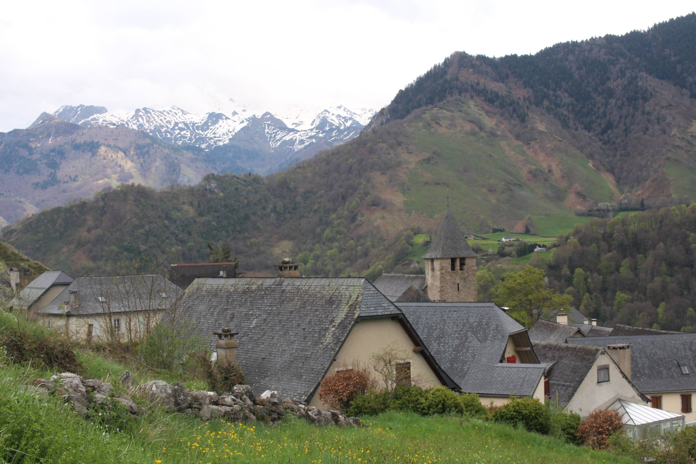 Vallée d'Aspe, Lescun, village