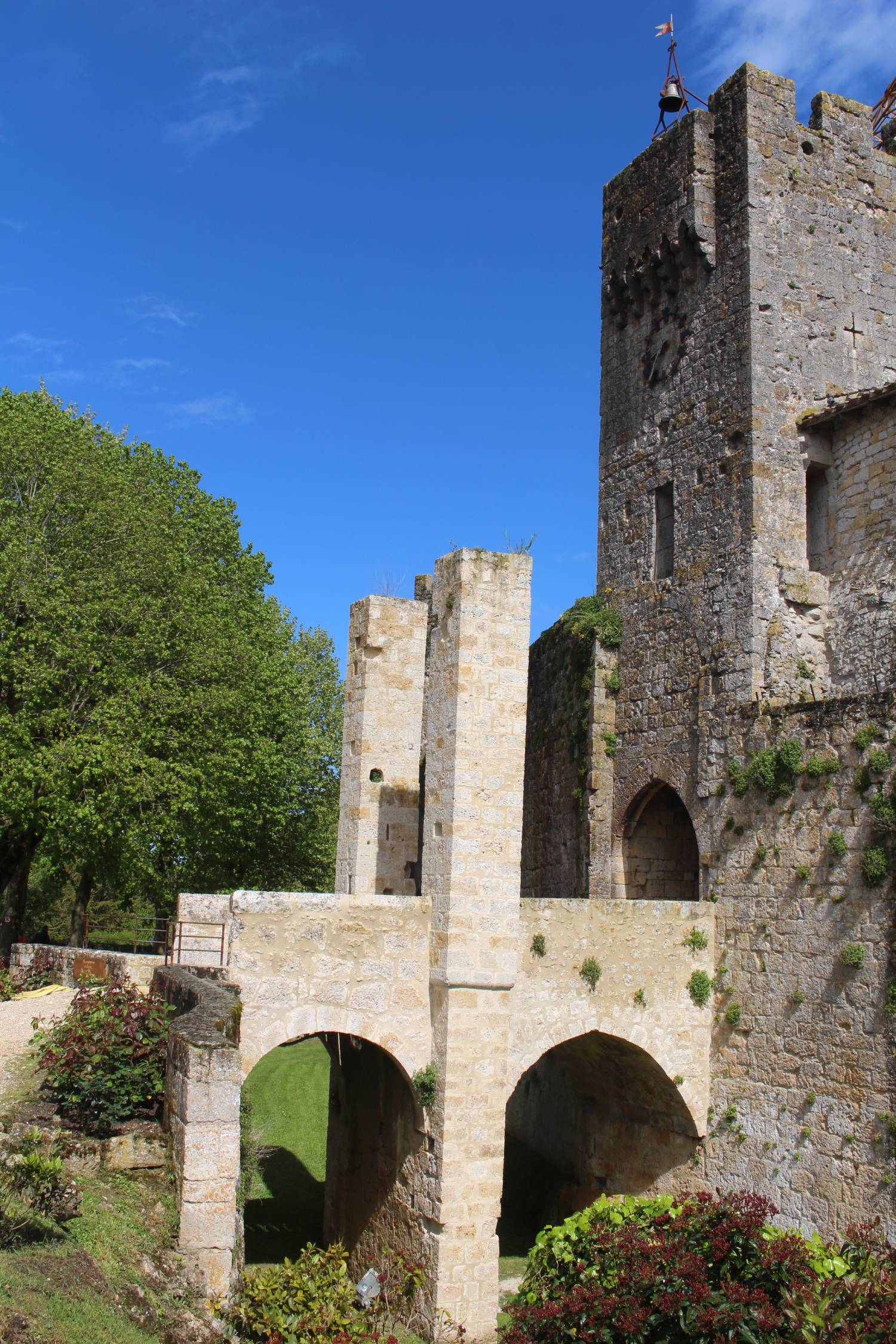 Larressingle, pont-levis