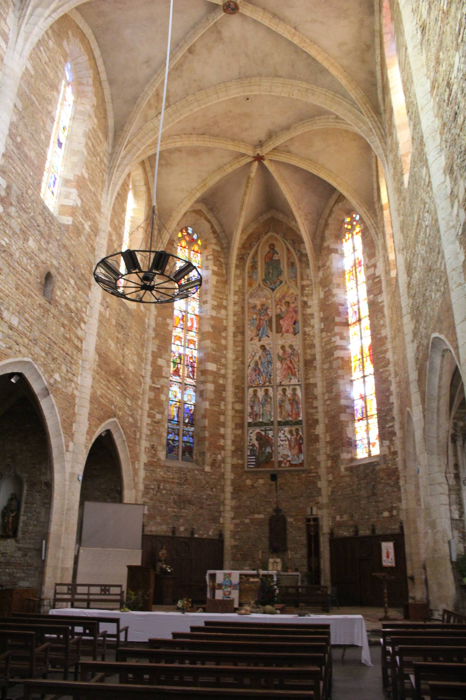 Eauze, cathédrale Saint-Luperc, nef
