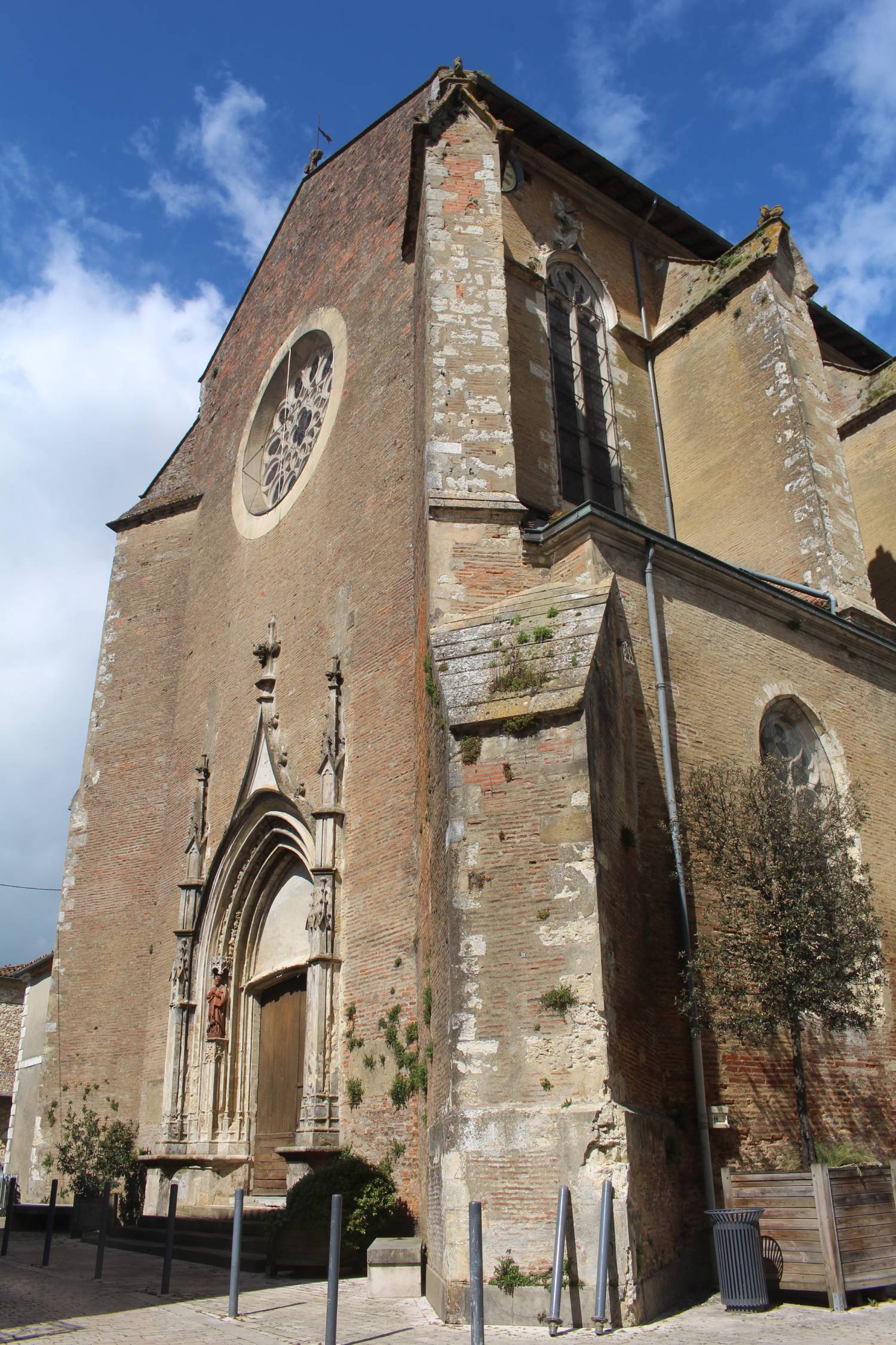 Eauze, cathédrale Saint-Luperc, façade