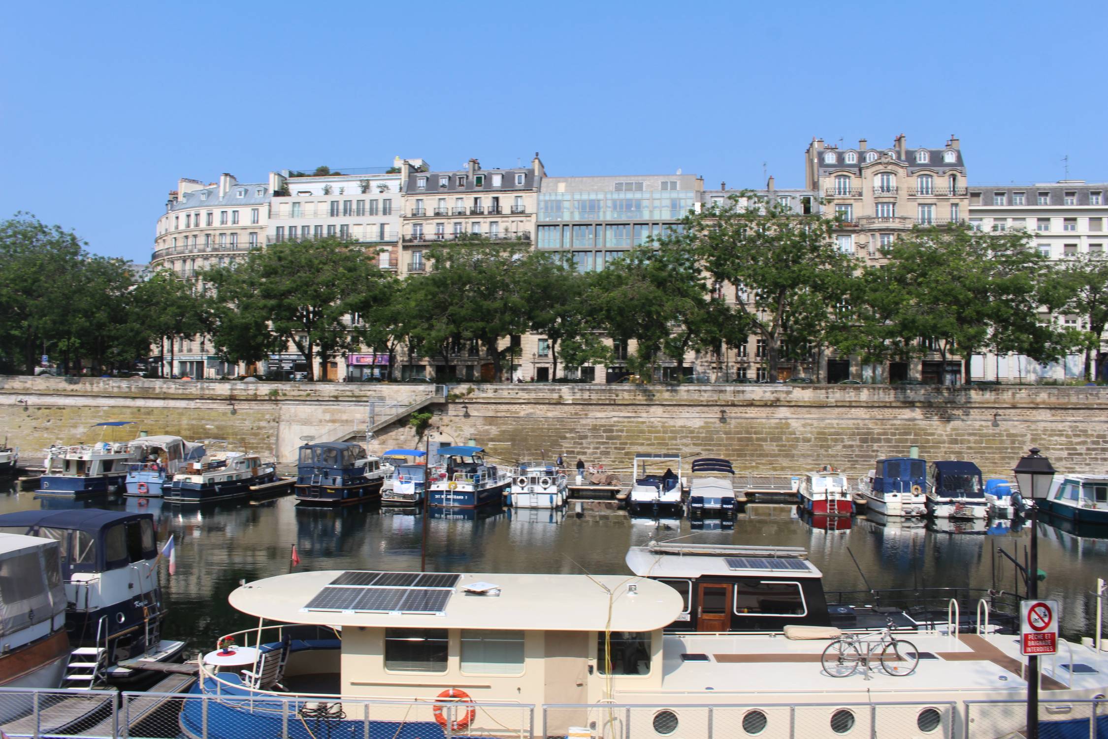Paris, bassin de l'Arsenal