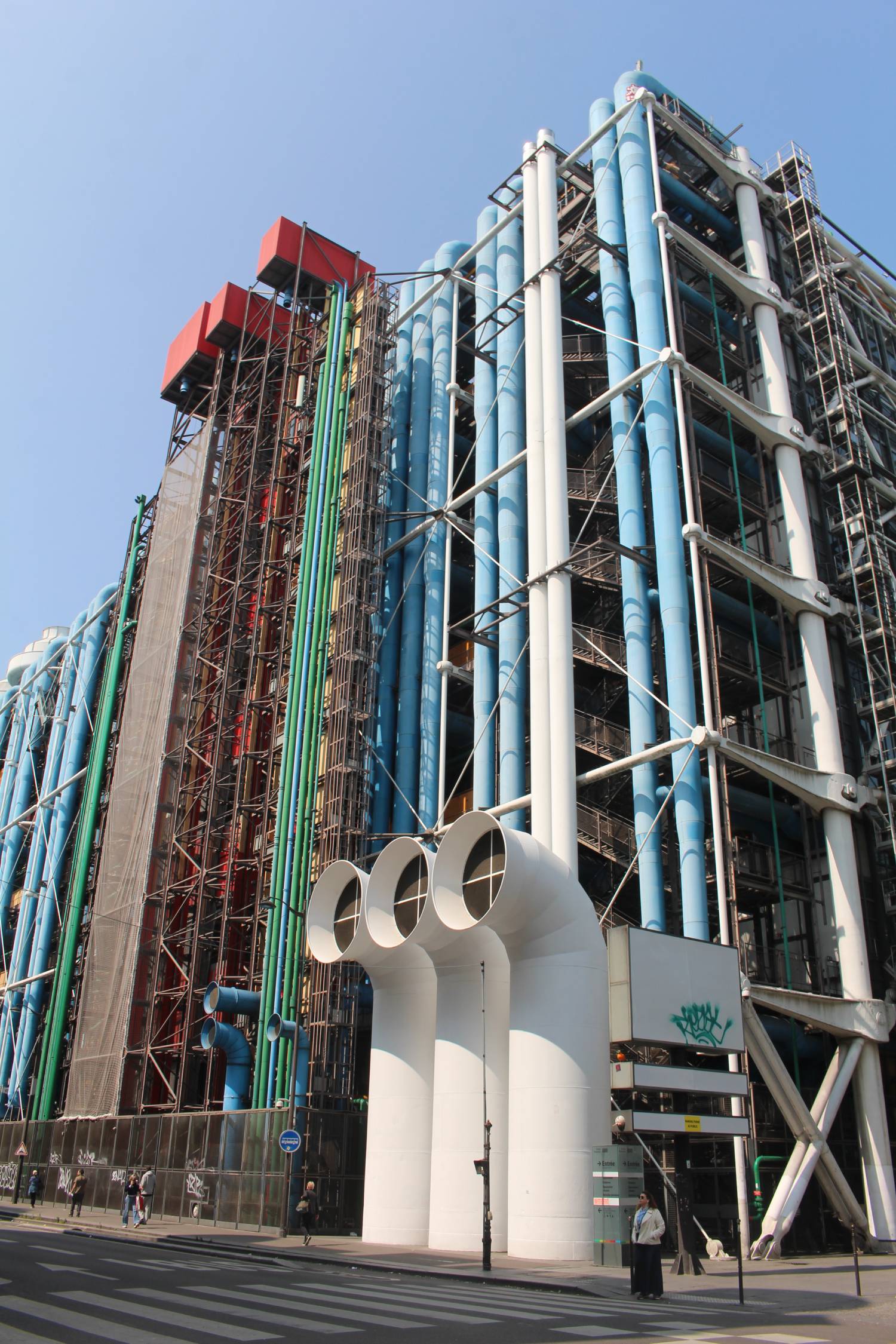 Paris, centre Beaubourg
