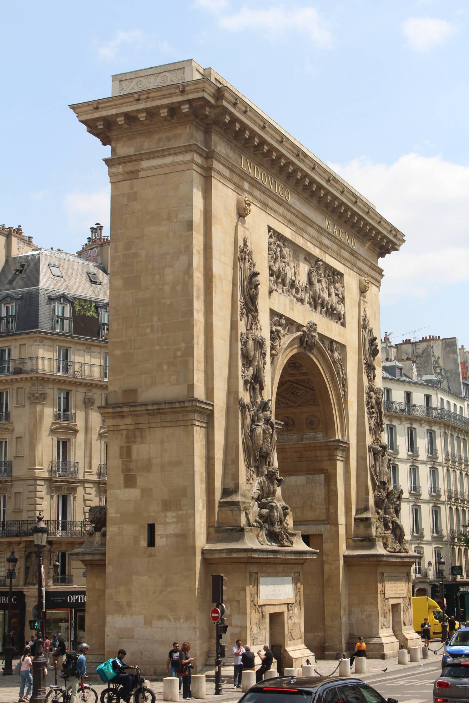 Paris, porte Saint-Denis