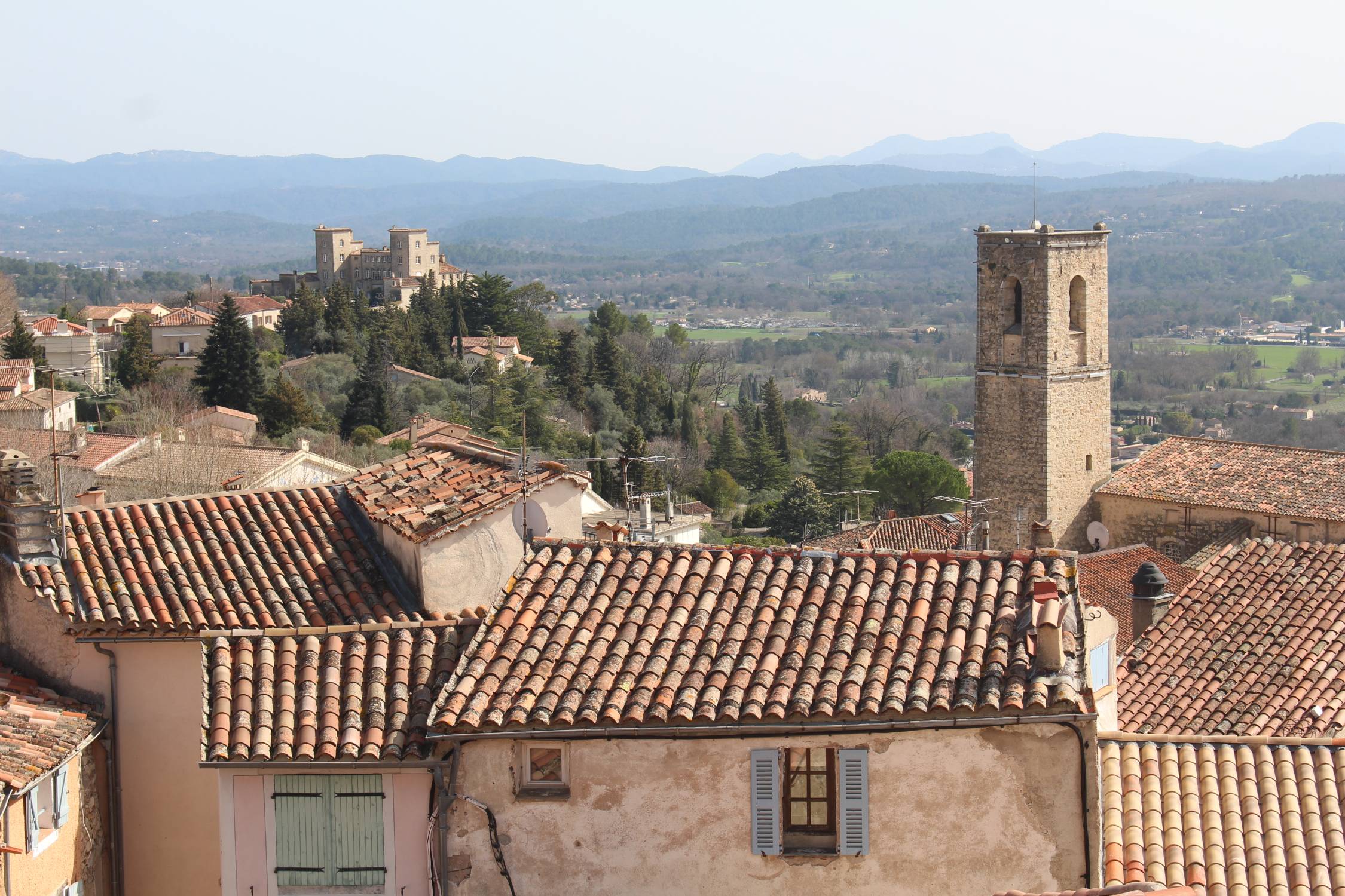 Fayence, paysage